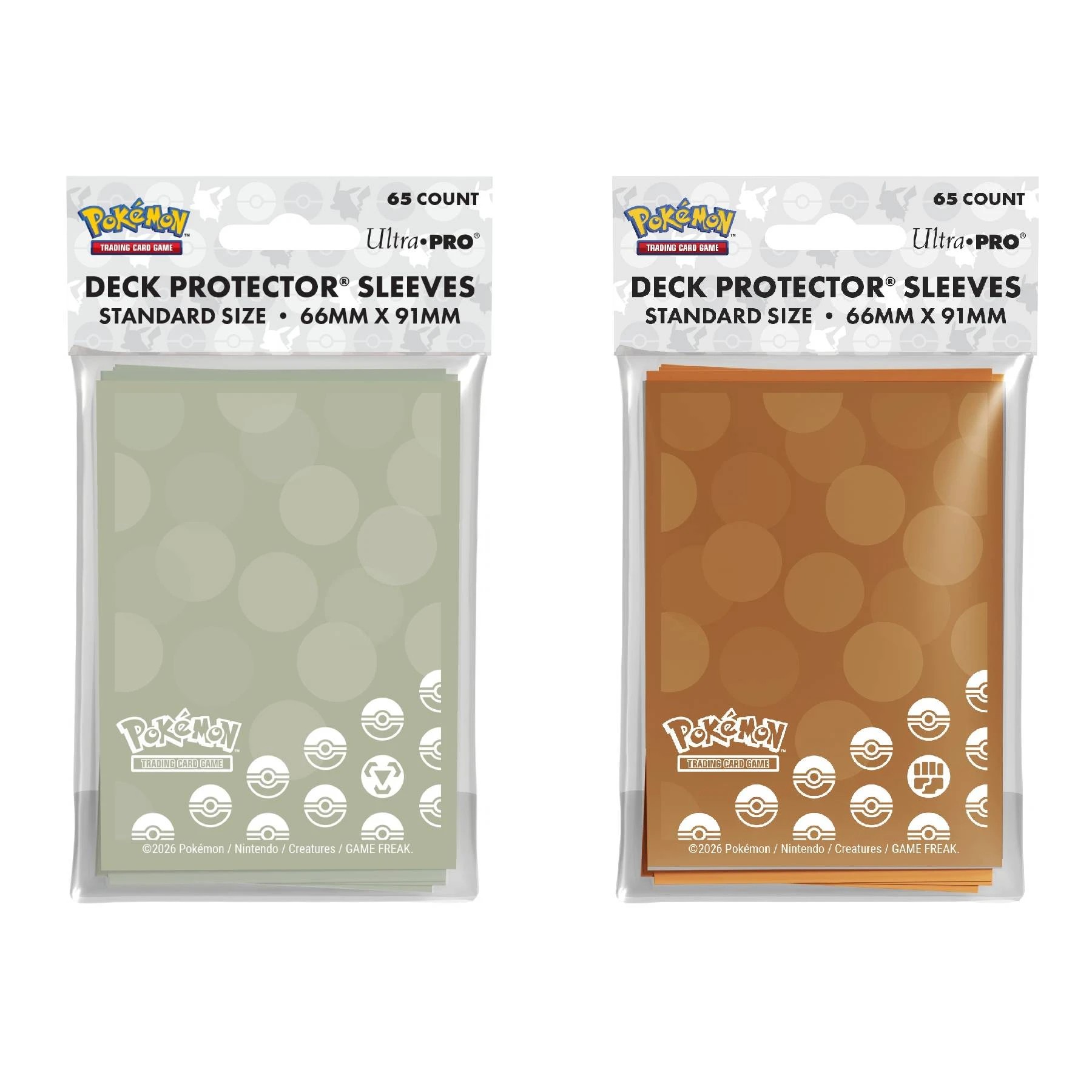 5 65 Piece Ultra Pro Pokemon Deck Protector Sleeves - Assorted, 5 of 7