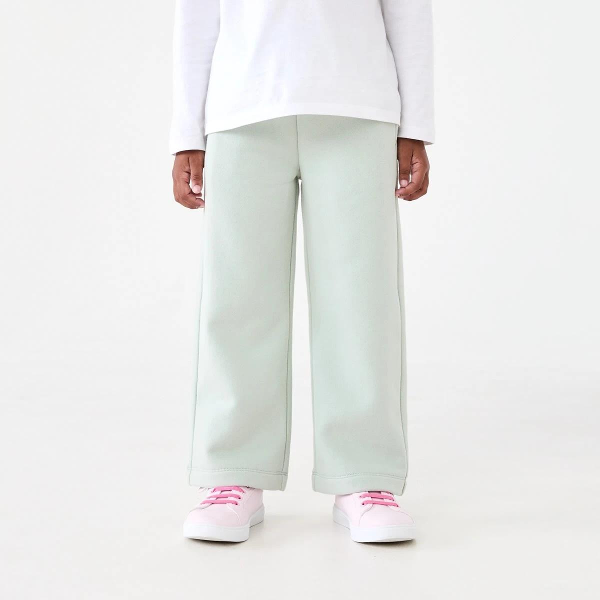 1 Wide Leg Trackpants Aqua Grey, 1 of 8