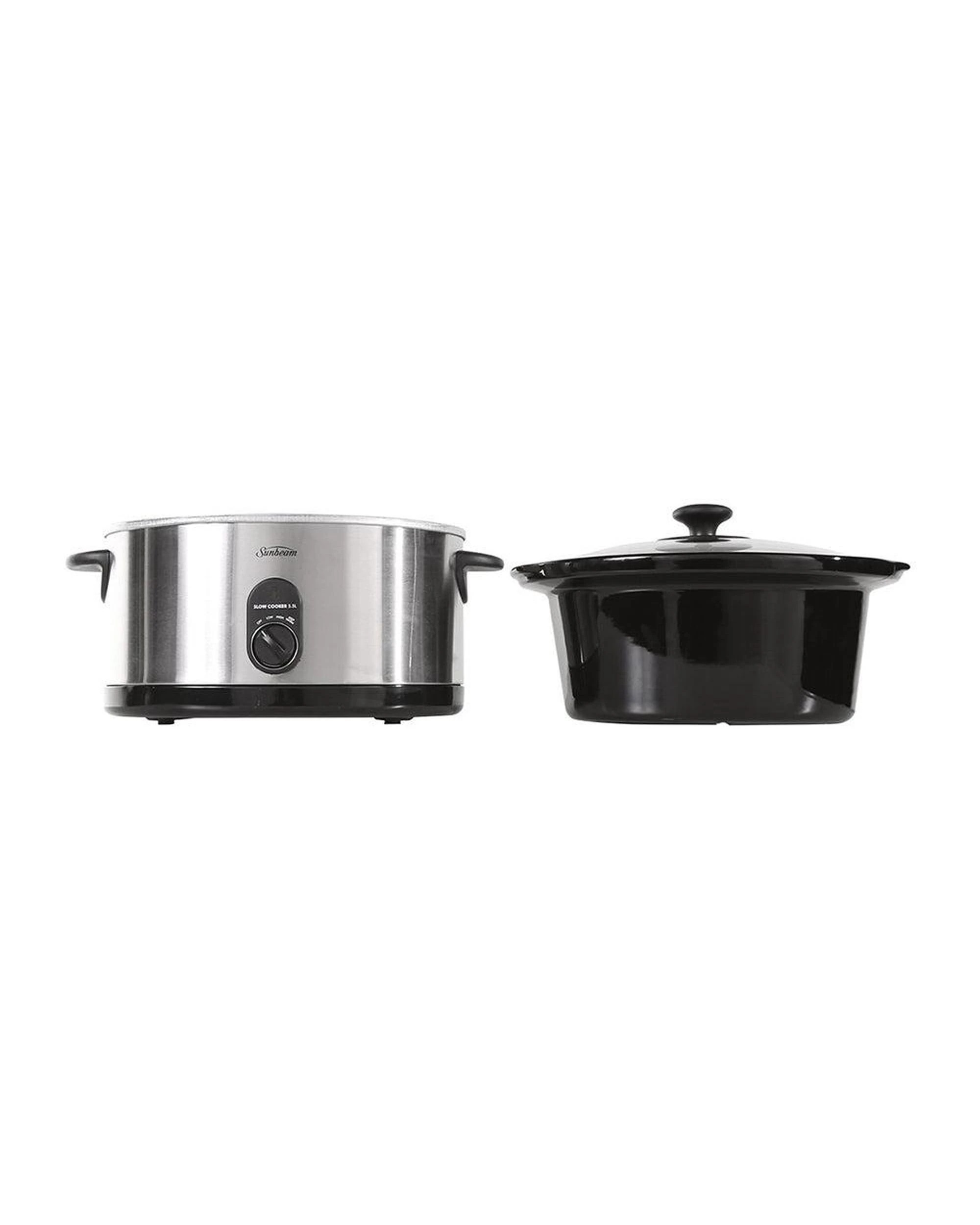 5 Sunbeam Slow Cooker - Silver, 5 of 10
