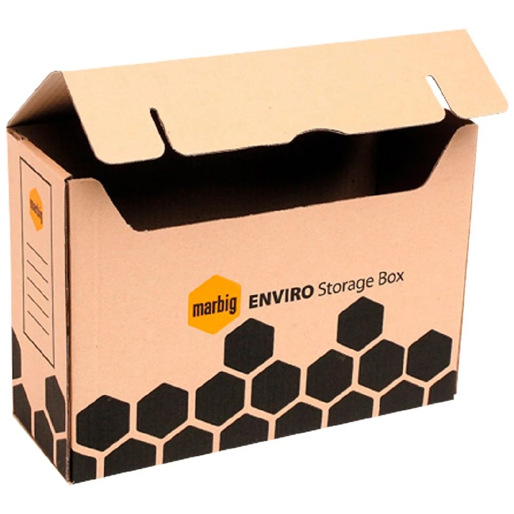 1 Marbig Enviro Flip Top Storage Box 20 Pack, 1 of 1