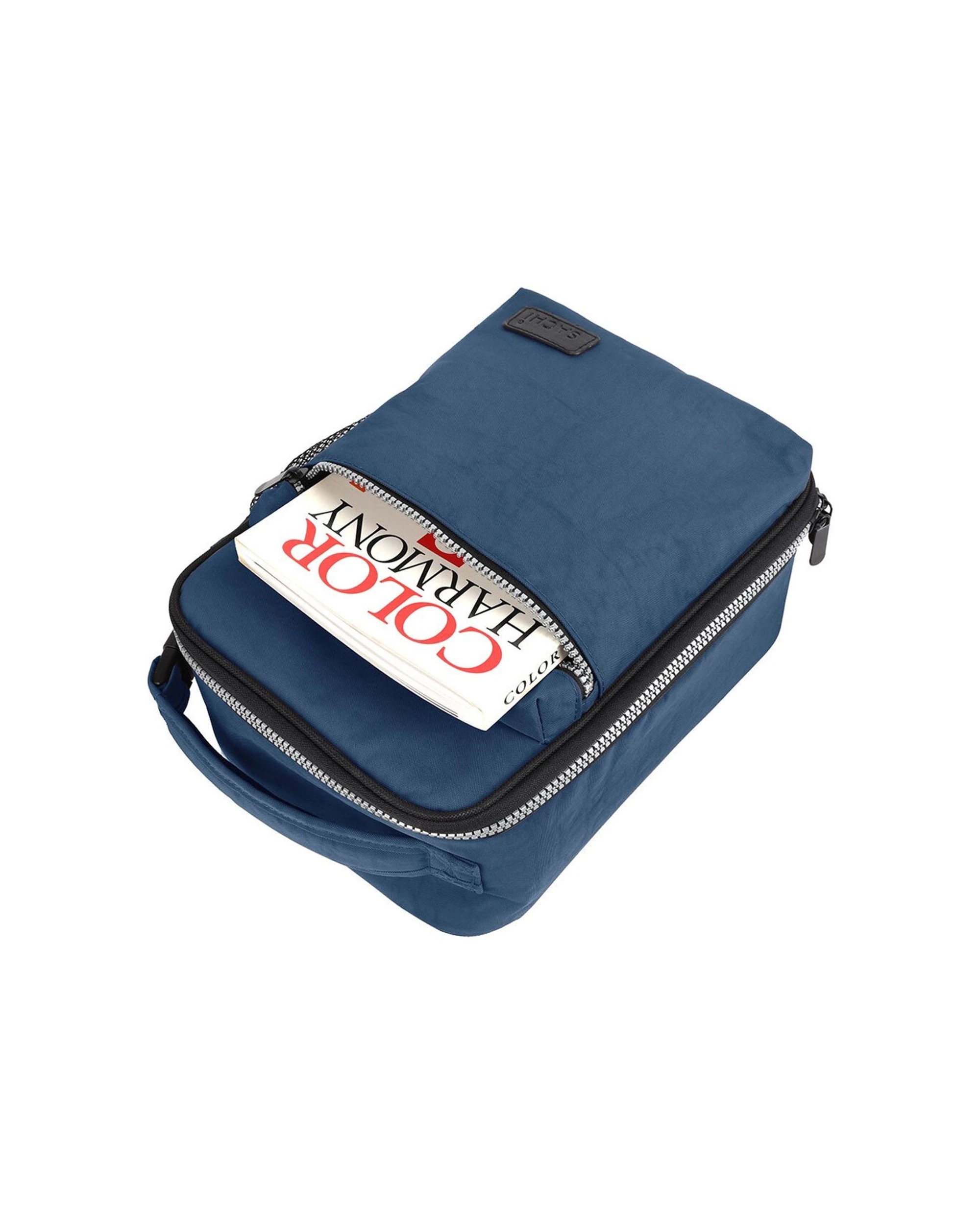 3 Sachi Explorer 28cm Insulated Lunch Bag With Front Pocket Leak-proof Lining, 3 of 6