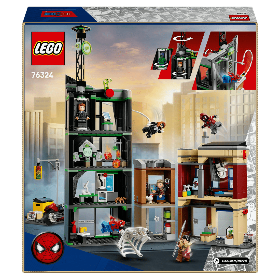 10 LEGO Marvel Super Heroes Spider-Man vs. Oscorp 76324, 10 of 10