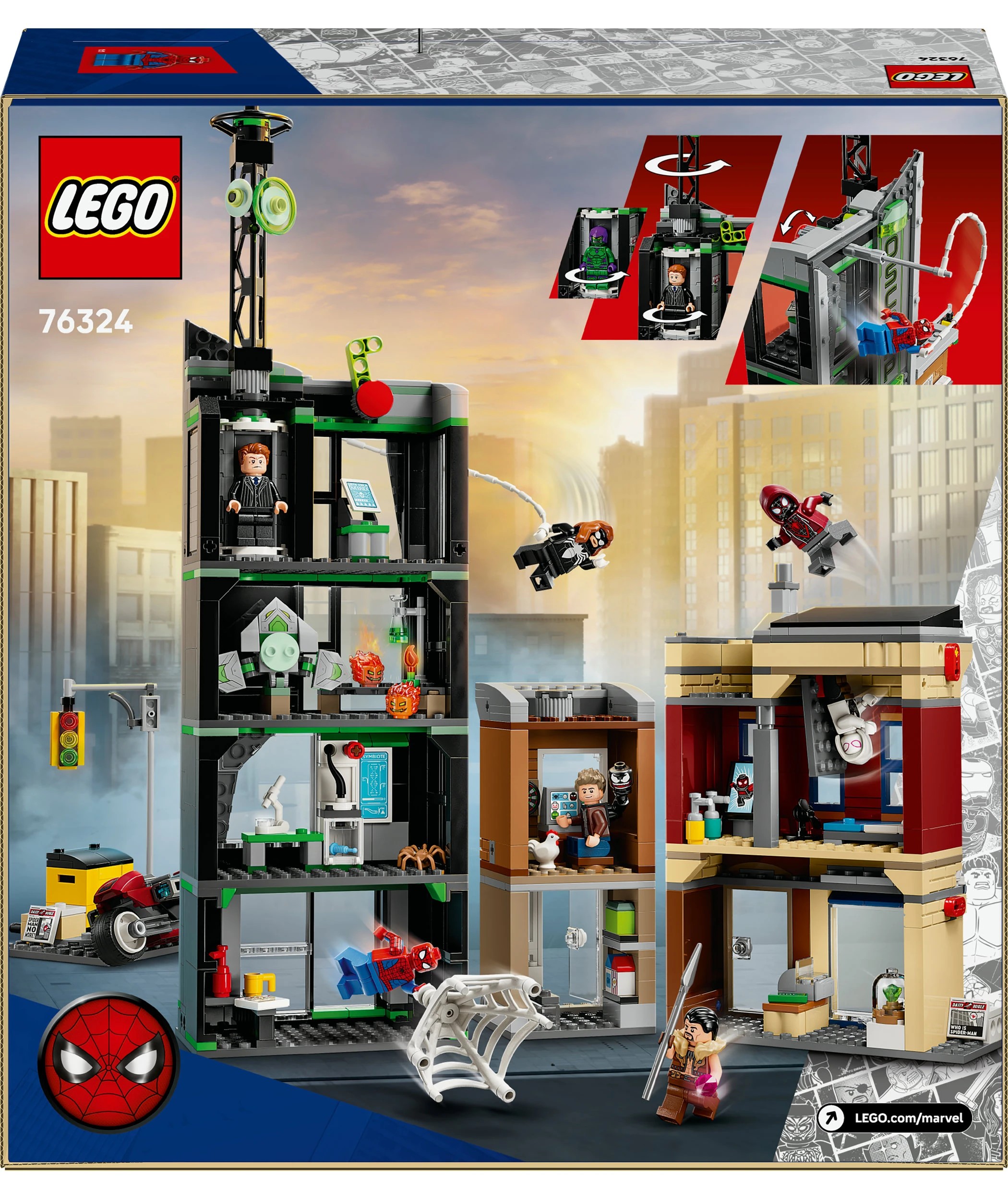 10 LEGO Marvel Super Heroes Spider-Man vs. Oscorp 76324, 10 of 10