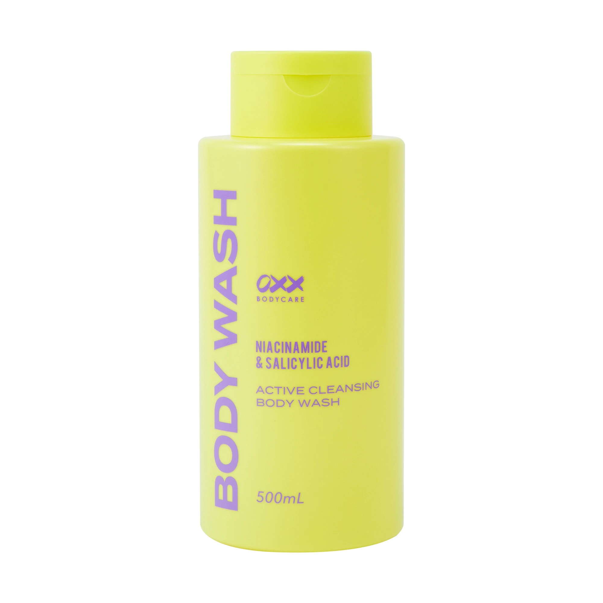 1 OXX Bodycare Active Cleansing Body Wash 500ml - Niacinamide and Salicylic Acid, 1 of 6