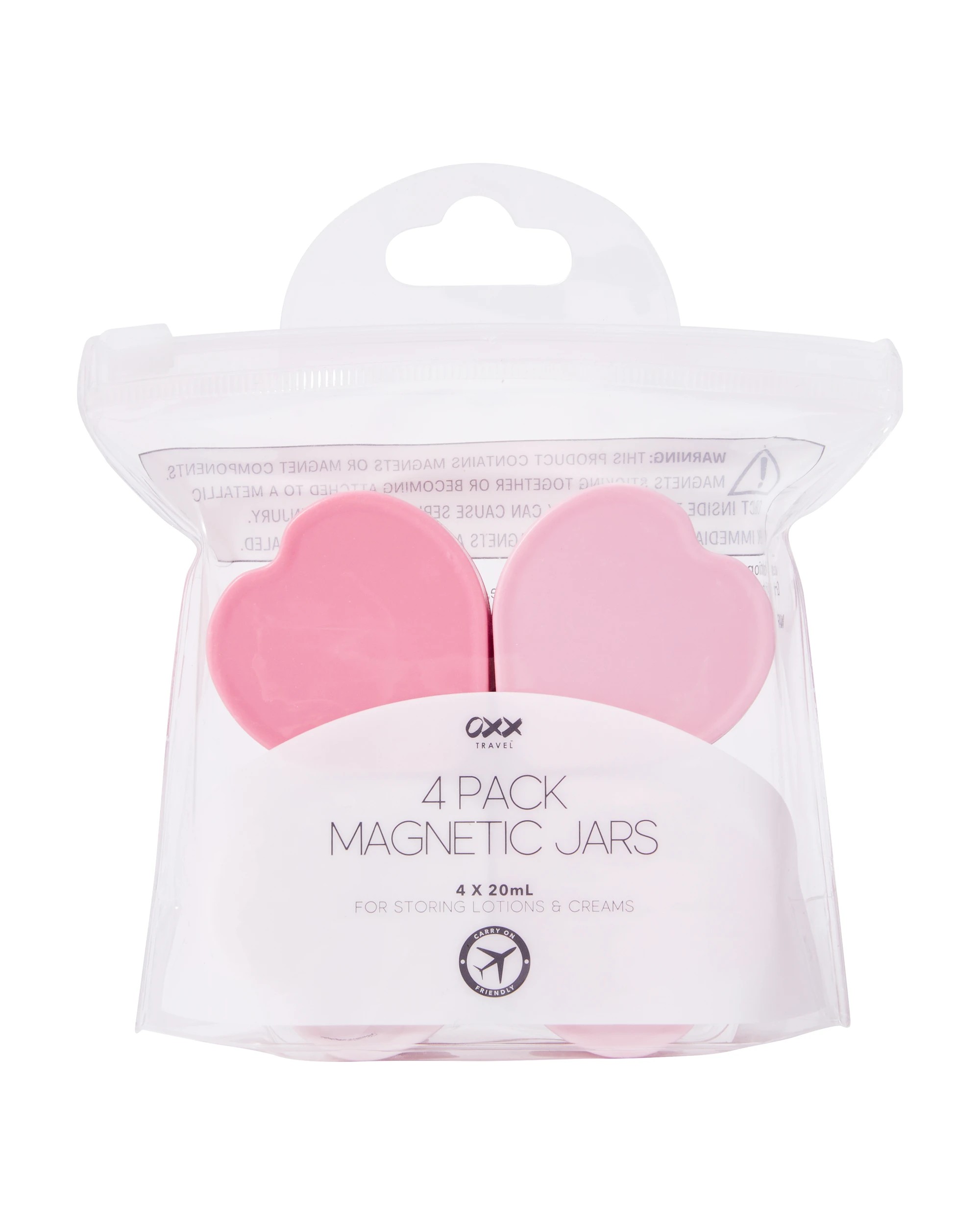 3 OXX Travel 4 Pack Magnetic Jars, 3 of 4