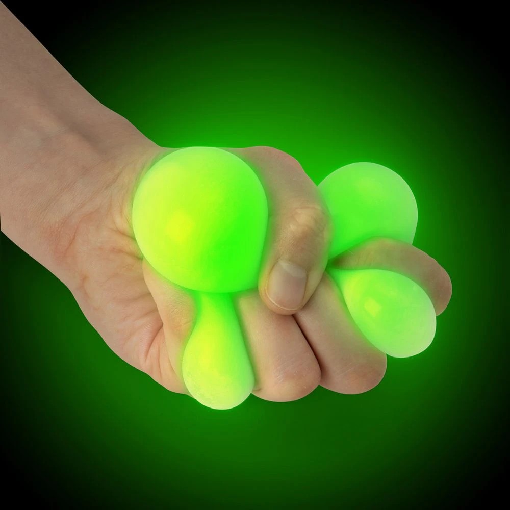 One For Fun Glow in the Dark Stress Ball Fidget Toy - Kmart