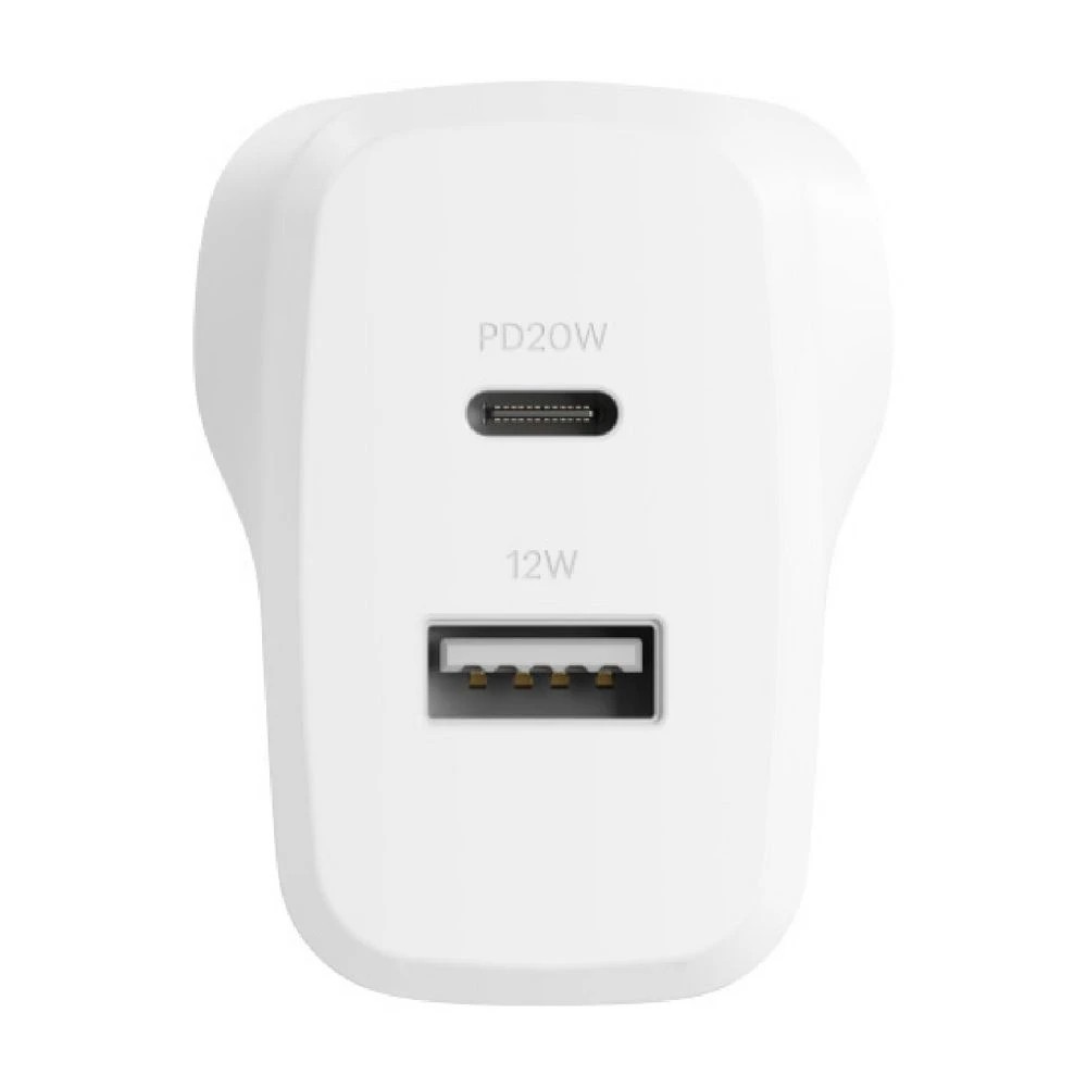 2 Cygnett PowerPlus 32w Dual Port Wall Charger White, 2 of 3