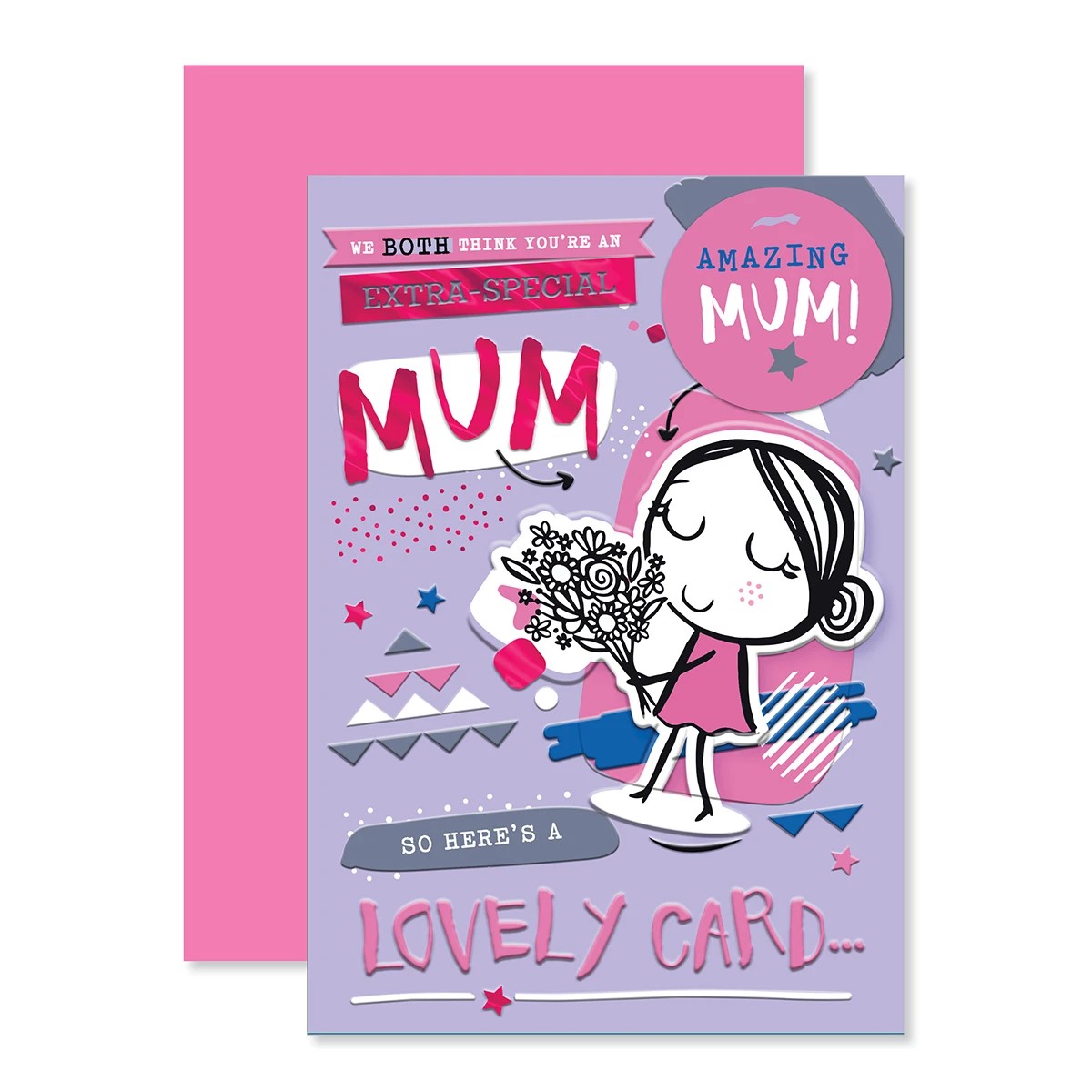 1 Hallmark Mother's Day Card - Amazing Mum, 1 of 3