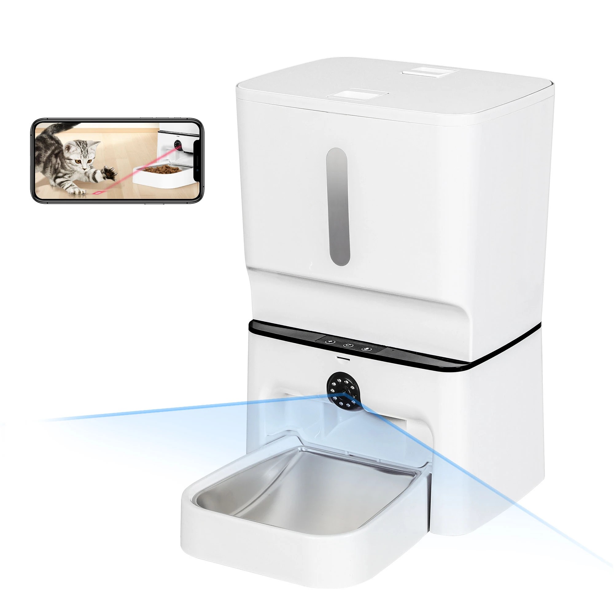 1 Pawz 2-in-1 Automatic Pet Feeder, 1 of 5