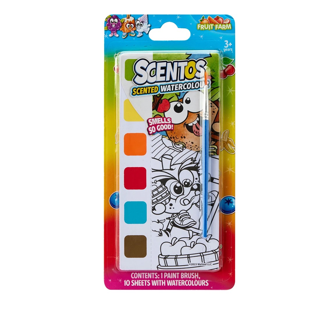 1 Scentos Fruit Farm Scented Watercolour Kit, 1 of 6