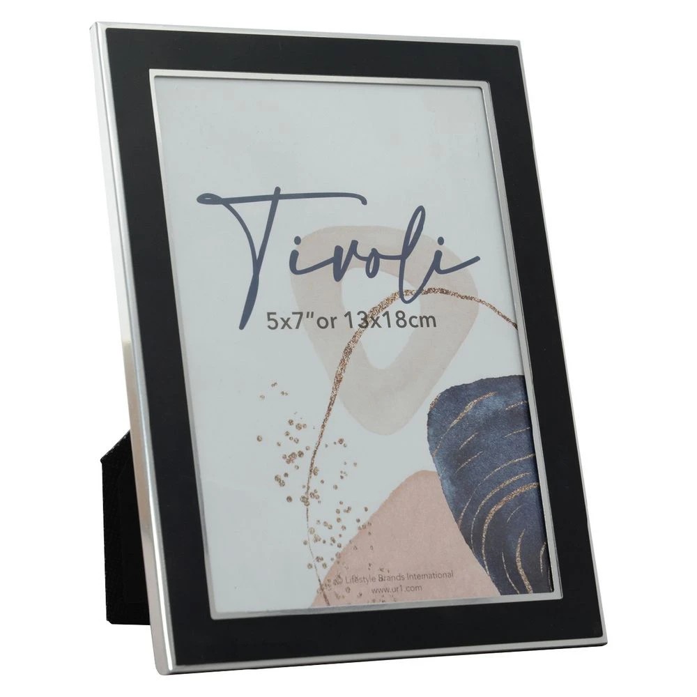 2 Tivoli 5x7" Frame Black/Silver, 2 of 4