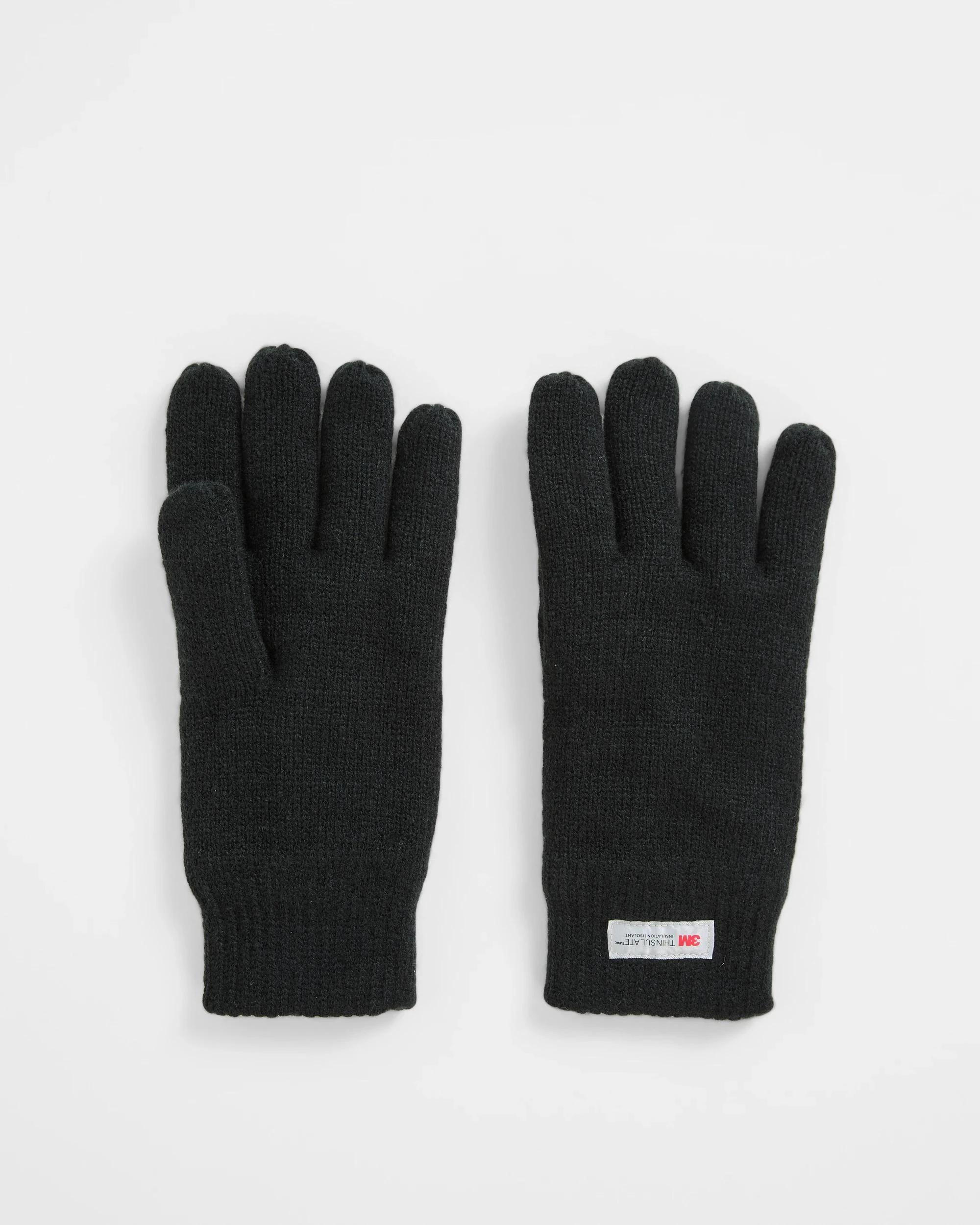1 Target Man Thinsulate Gloves BLACK, 1 of 2