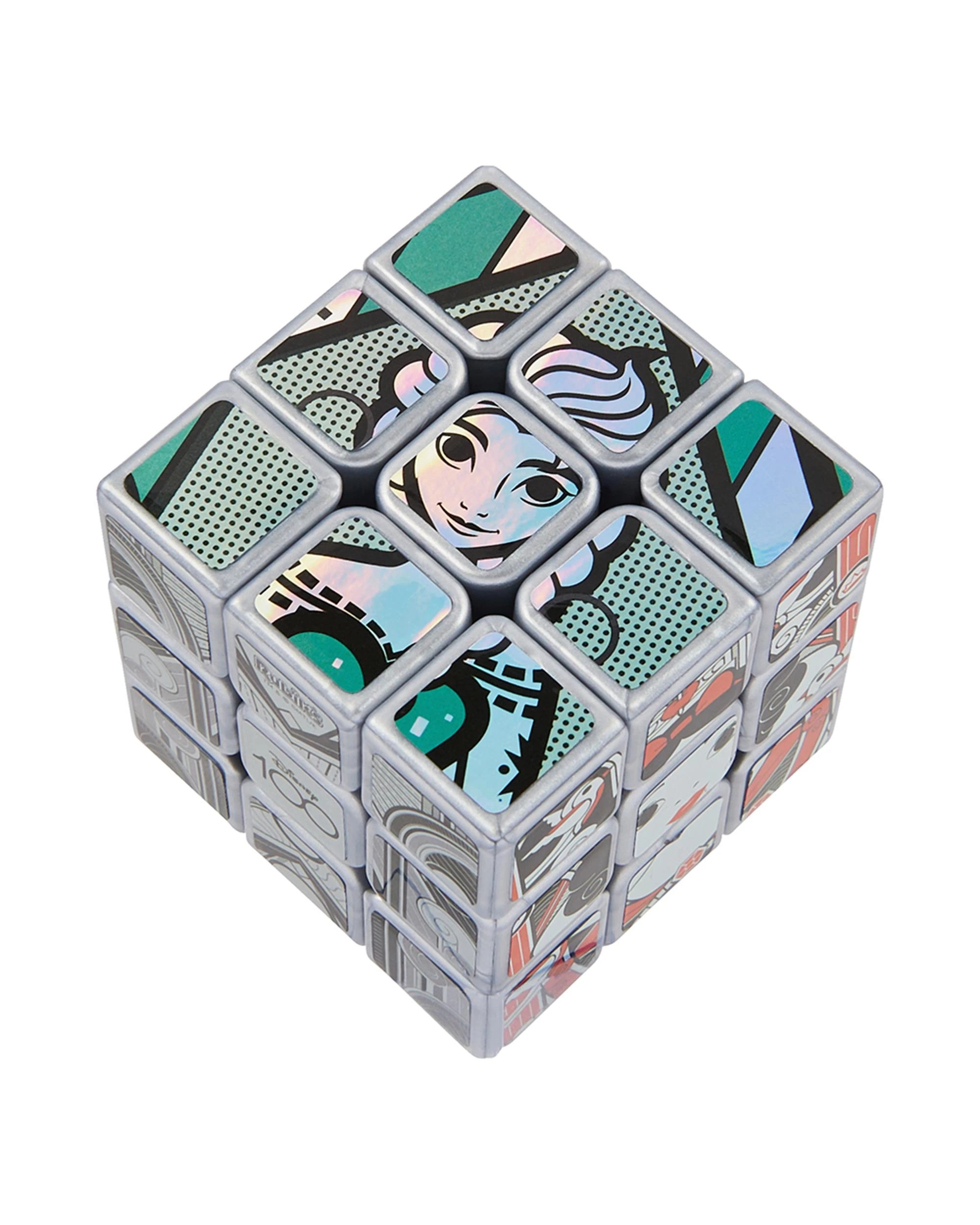 6 Rubiks Disney 100th 3x3 Puzzle Cube, 6 of 7