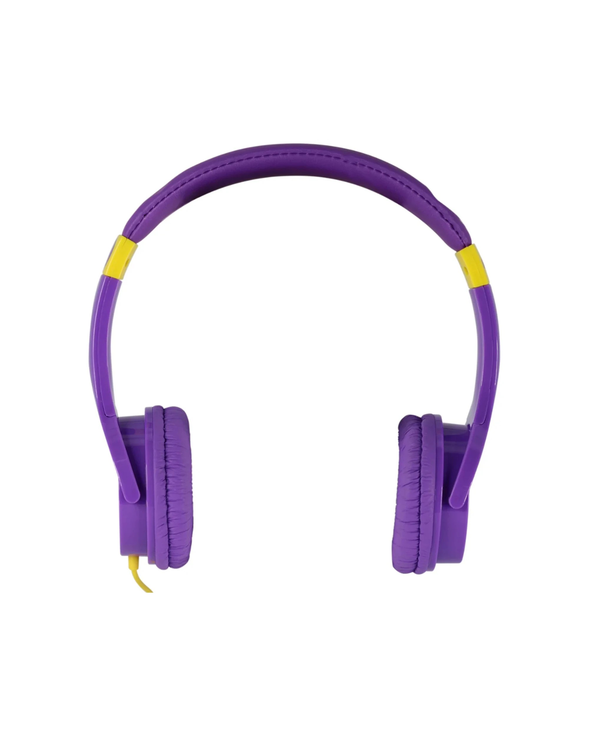 3 Moki Lil Kids Headphones On Ear Headband Volume Limited 3.5mm - Purple, 3 of 4