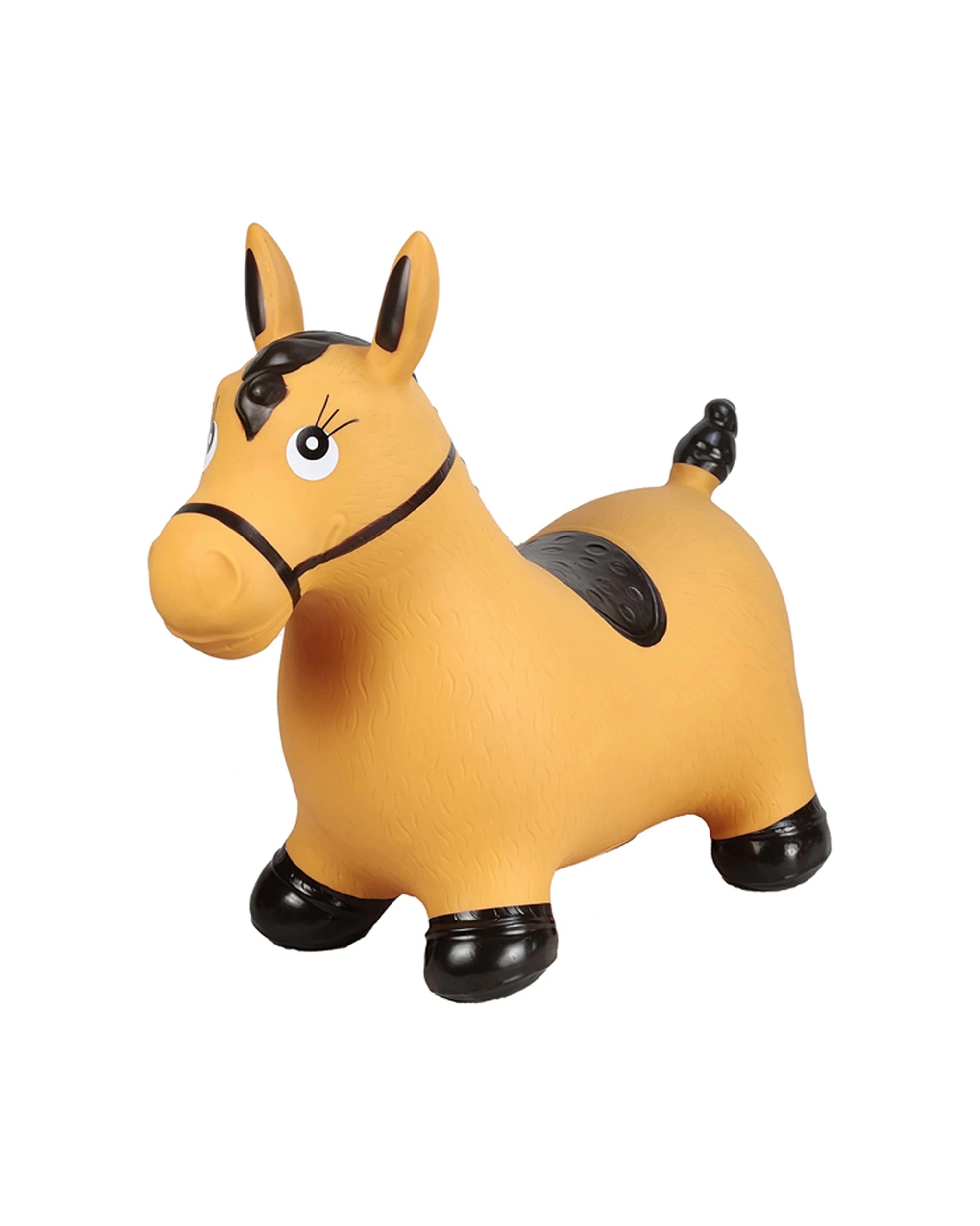 1 Kaper Kidz Bouncy Rider Ginger The Horse Kids/children Ride On Bouncer Toy 12m+ - Brown, 1 of 8