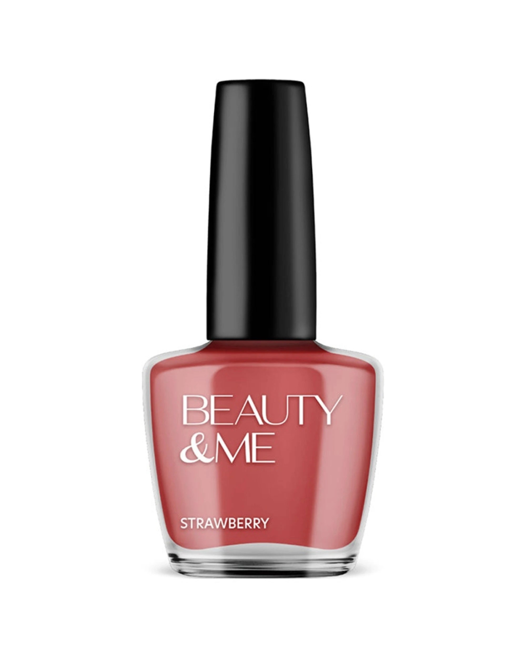 1 Beauty & Me Nail Polish 12ml - 17 'Strawberry' - Red, 1 of 1