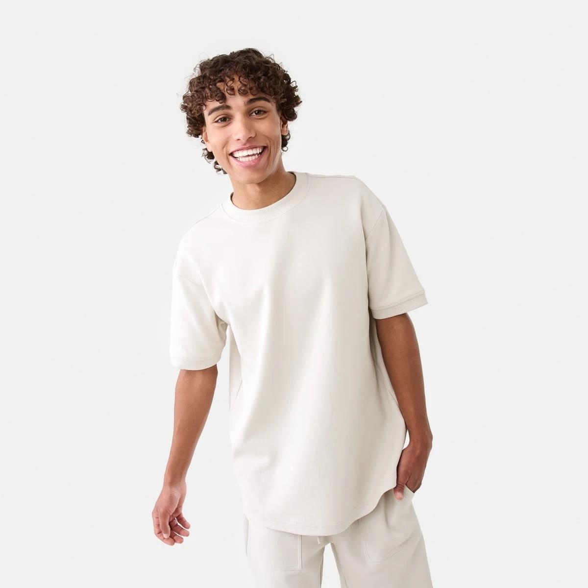 1 Oversized Interlock T-shirt DUNE, 1 of 7