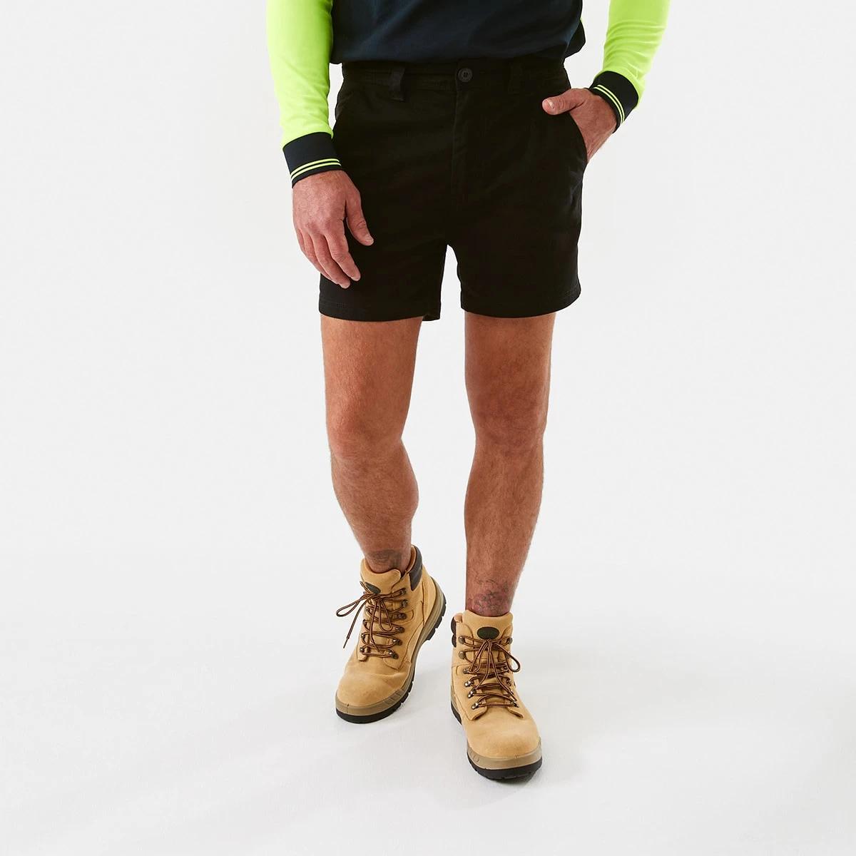 7 Workwear Short Length Work Shorts Black, 7 of 7