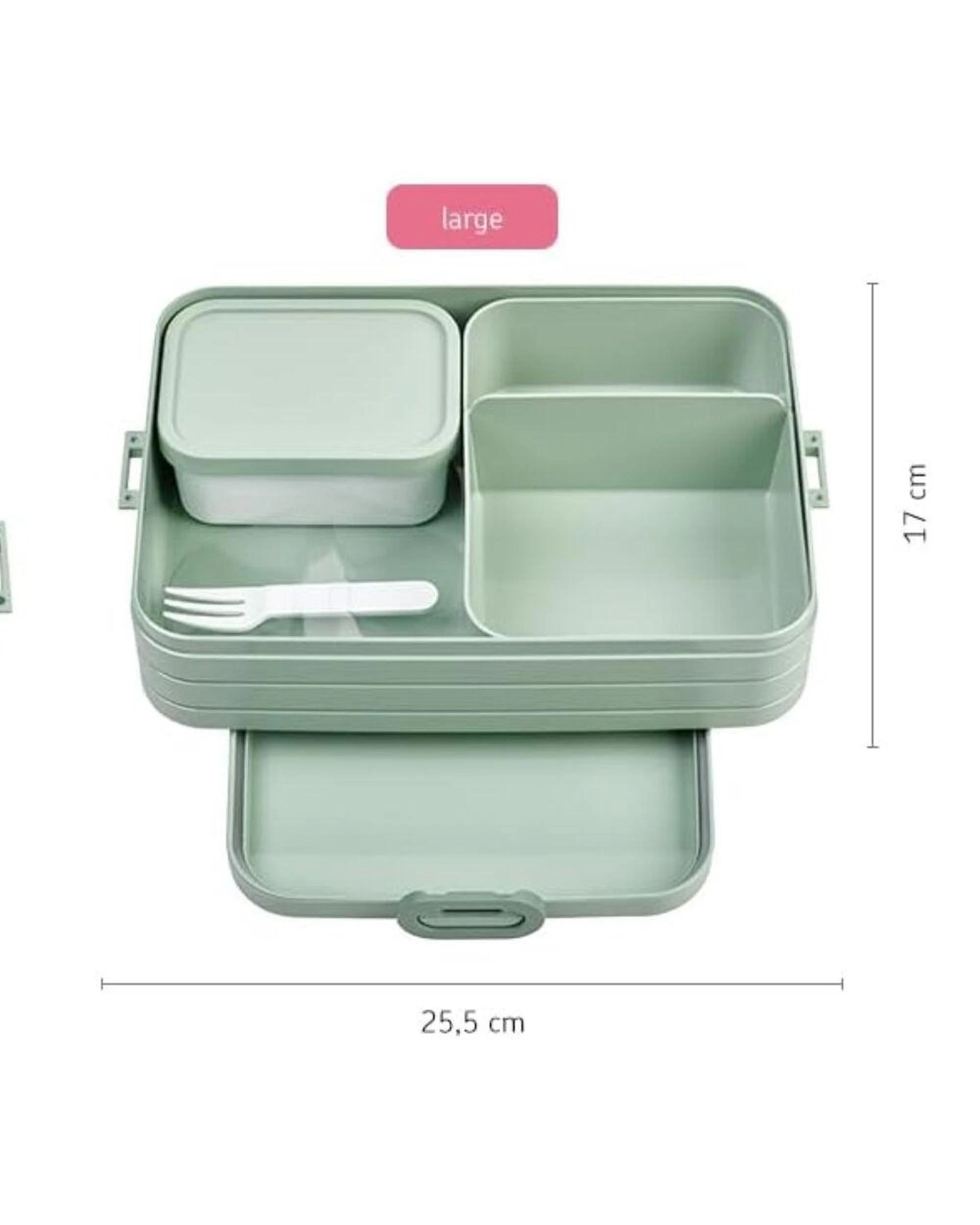 3 Mepal Take a Break Bento Lunch Box  Large Nordic Black, 3 of 6
