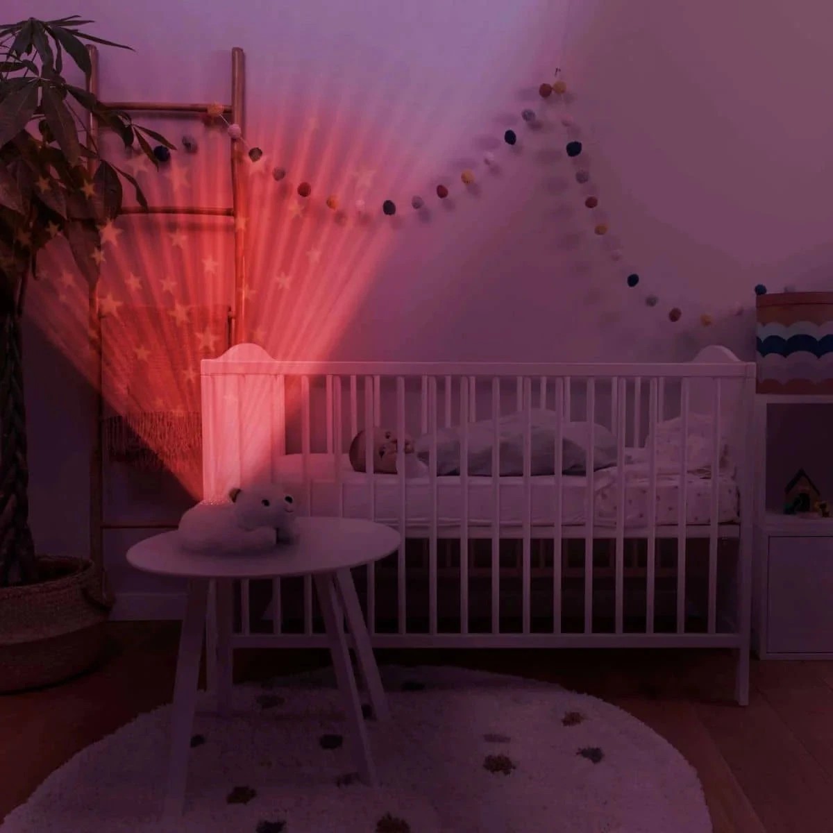 2 ZAZU Bedtime Projector - Polly The Polar Bear With Star Projections, 2 of 4