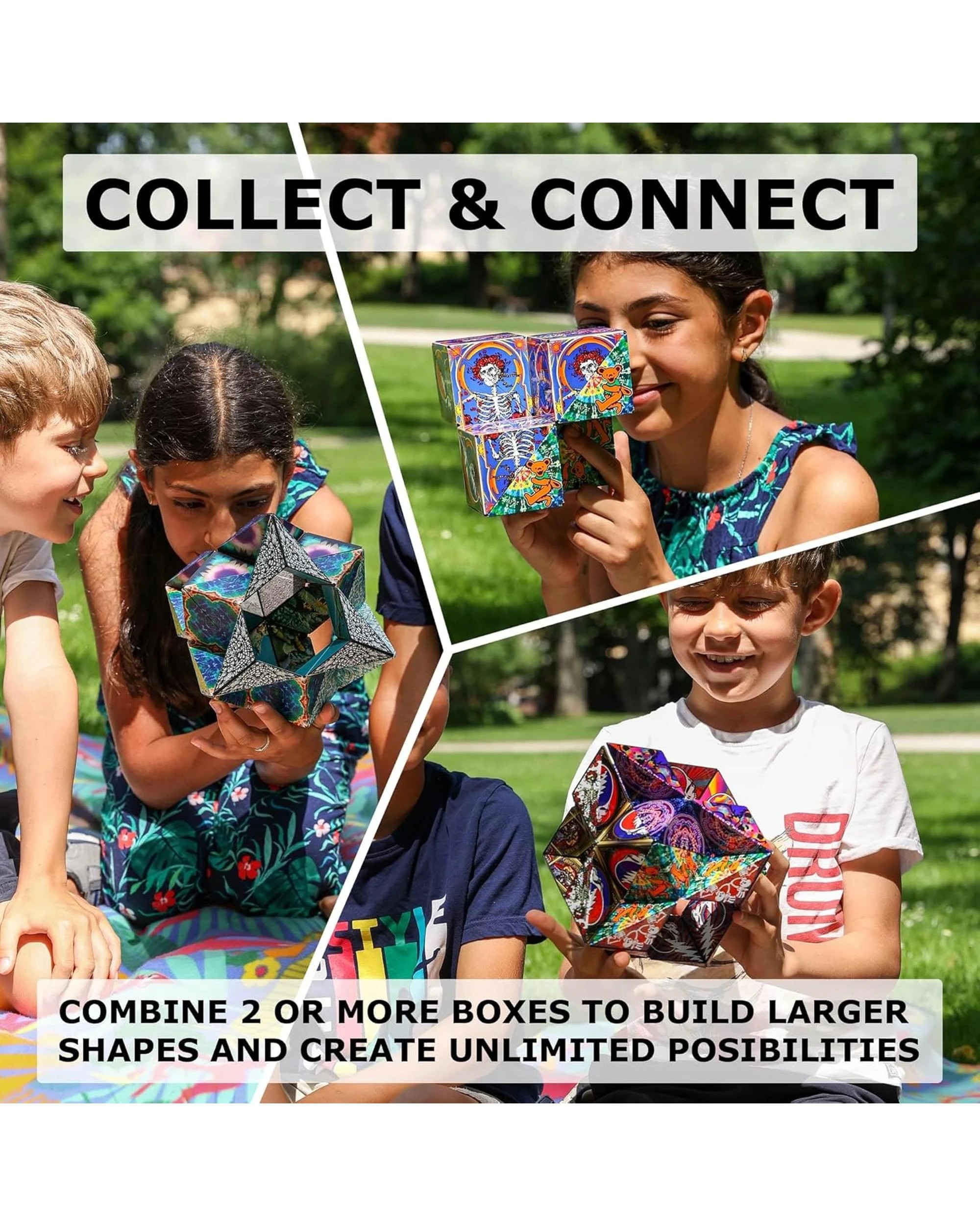 6 Shashibo Shape Shifting Box - Moon, 6 of 6