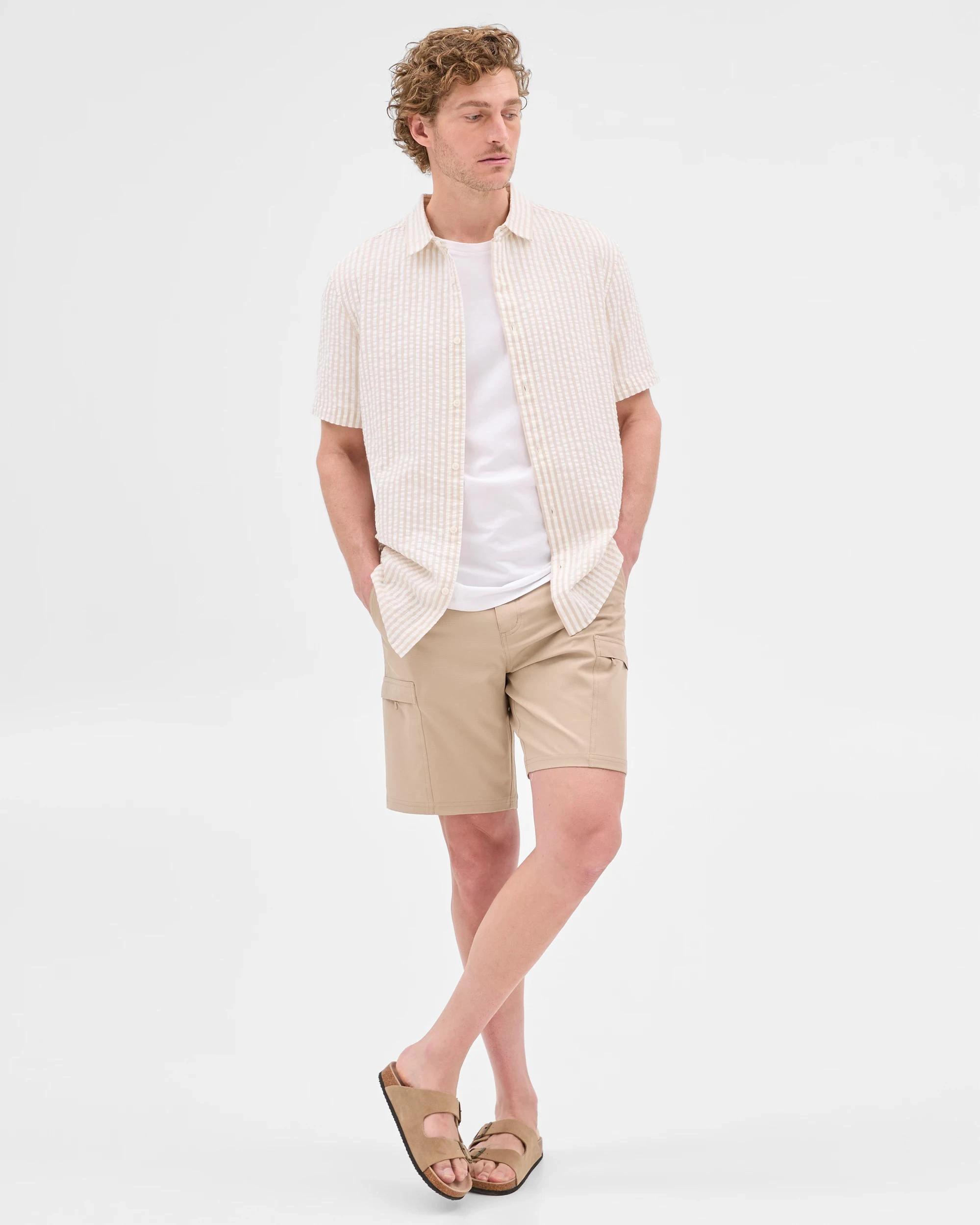 9 Target Hybrid Cargo Shorts STONE, 9 of 10