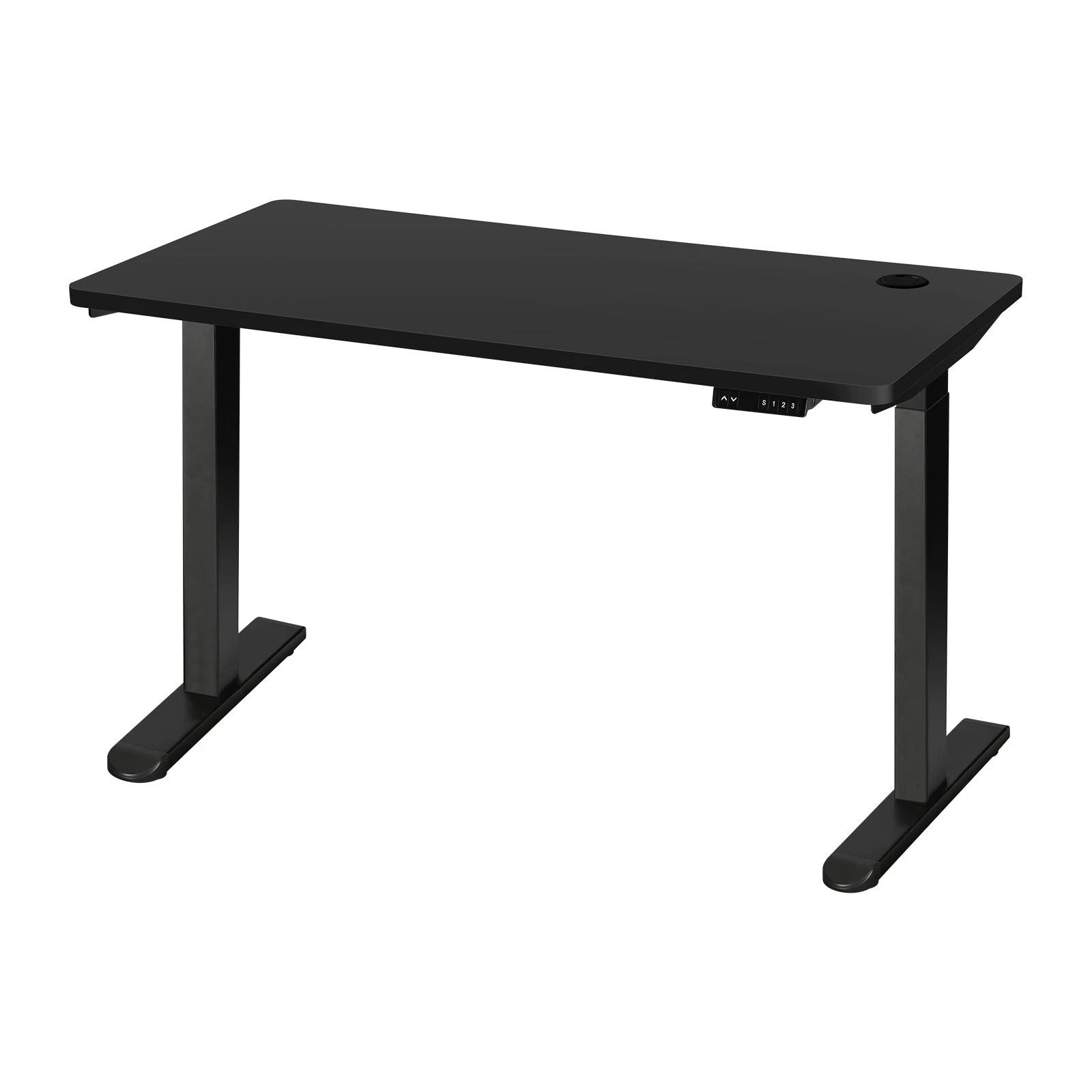1 Oikiture 140cm Electric Standing Desk Dual Motor
 - Black, 1 of 4