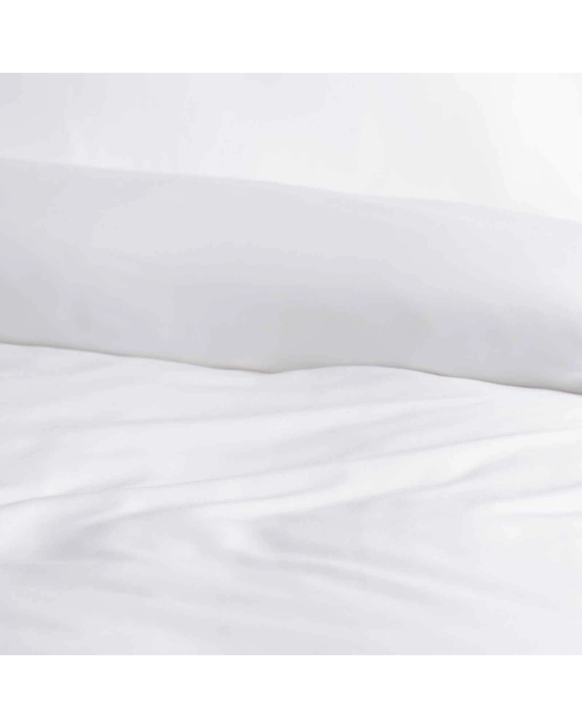 2 Canningvale Lustro Bamboo Bedding Quilt Cover Set - King Bed - White, 2 of 4