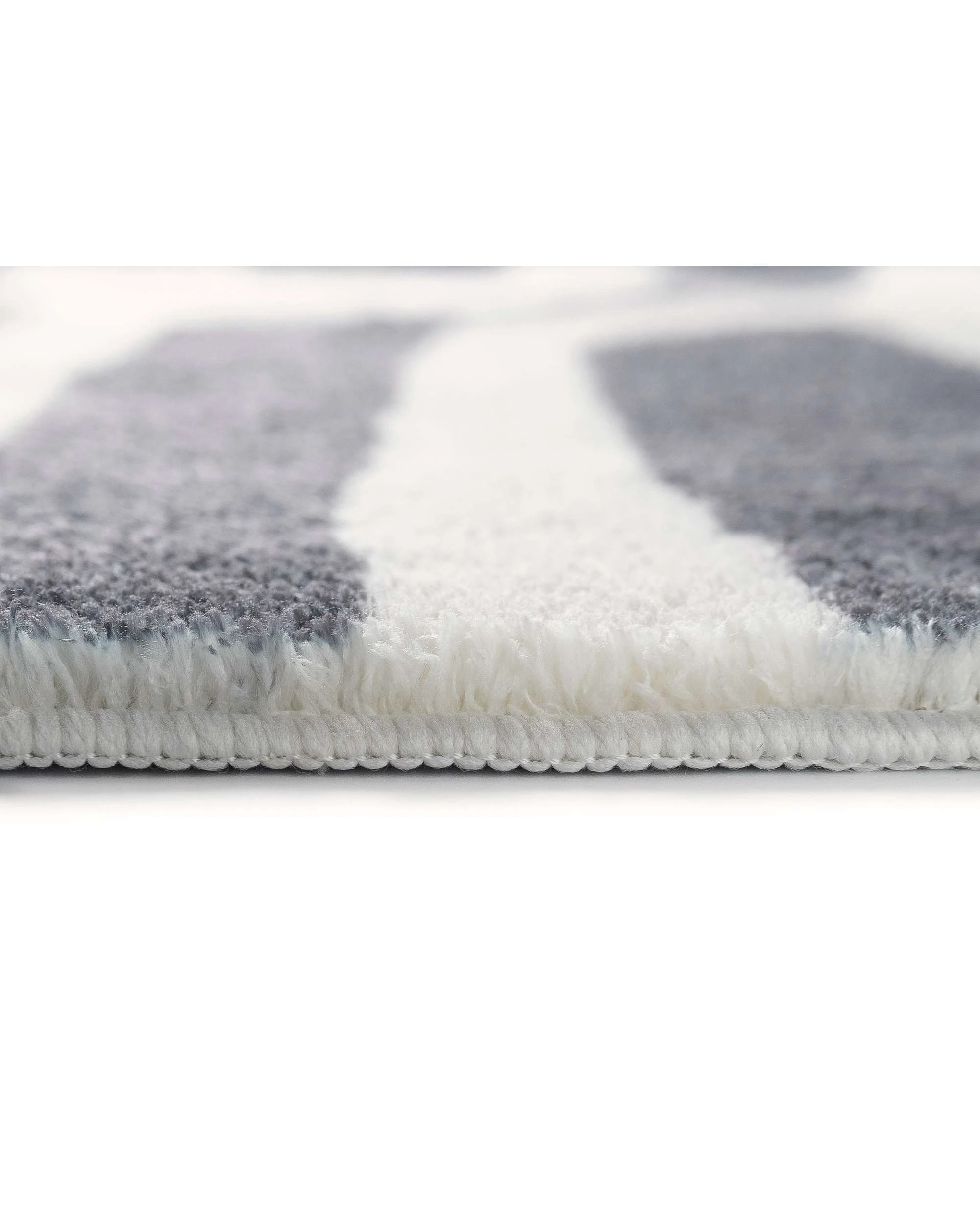 5 Loopsie Walvis Aztec Washable Rug-230cm x 160cm - White, 5 of 6