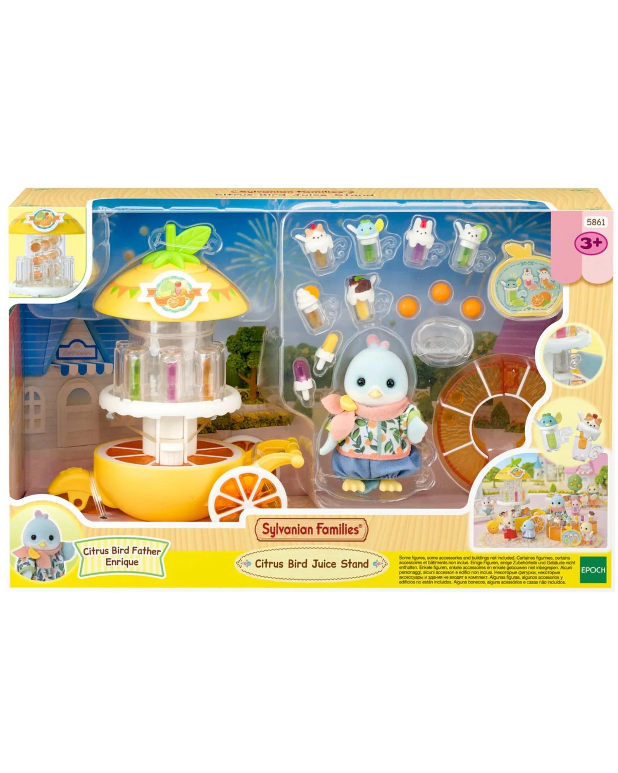 1 Sylvanian Families Citrus Bird Juice Stand, 1 of 3