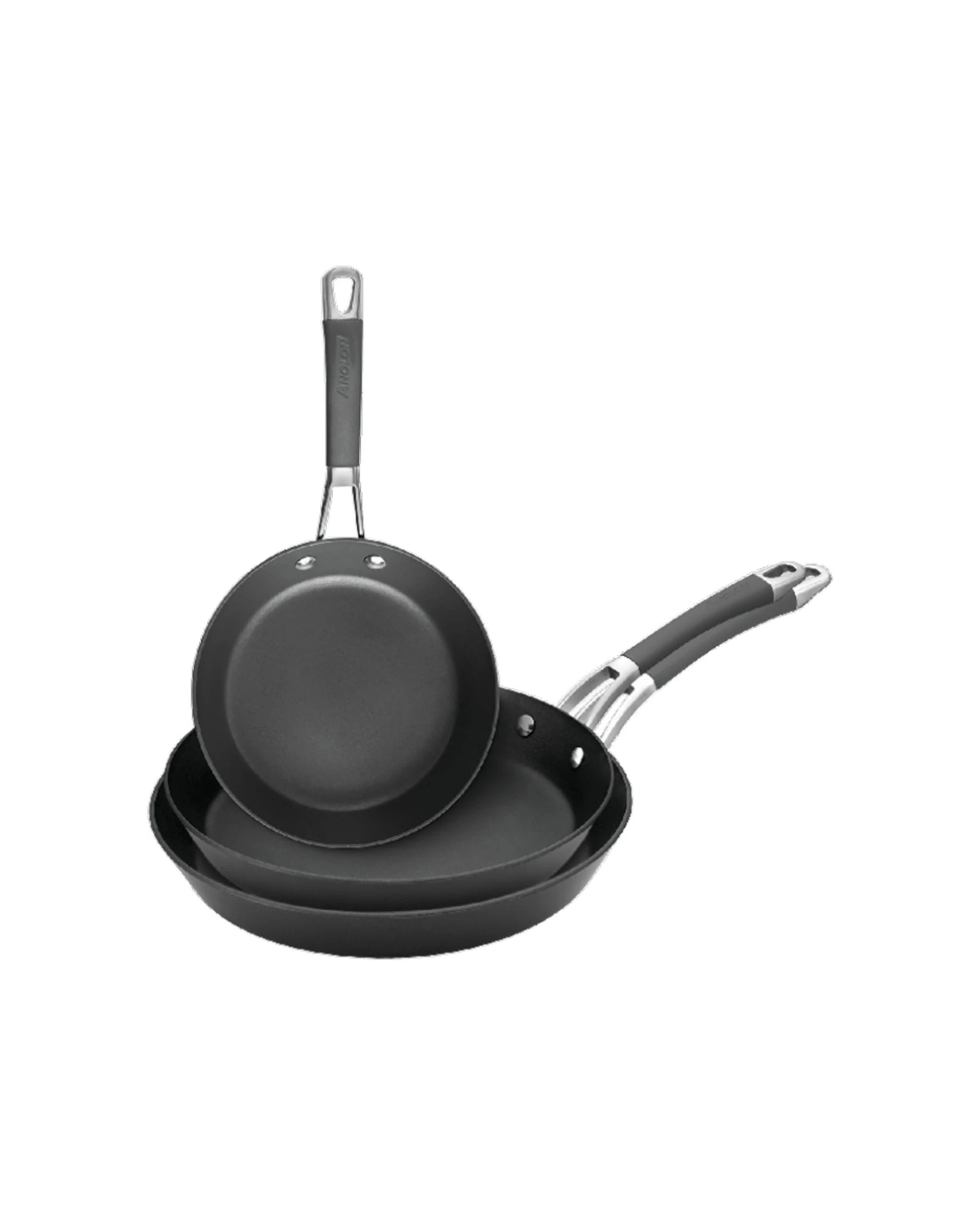 1 Anolon Endurance 3pc Skillet Triple Pack Set Non-Stick Oven Safe Induction Compatible - Black, 1 of 3