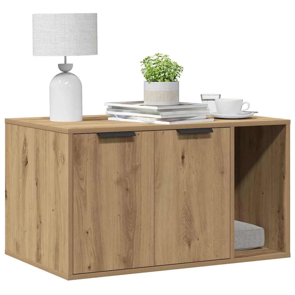 3 Vidaxl Cat Litter Box Furniture - Brown, 3 of 10