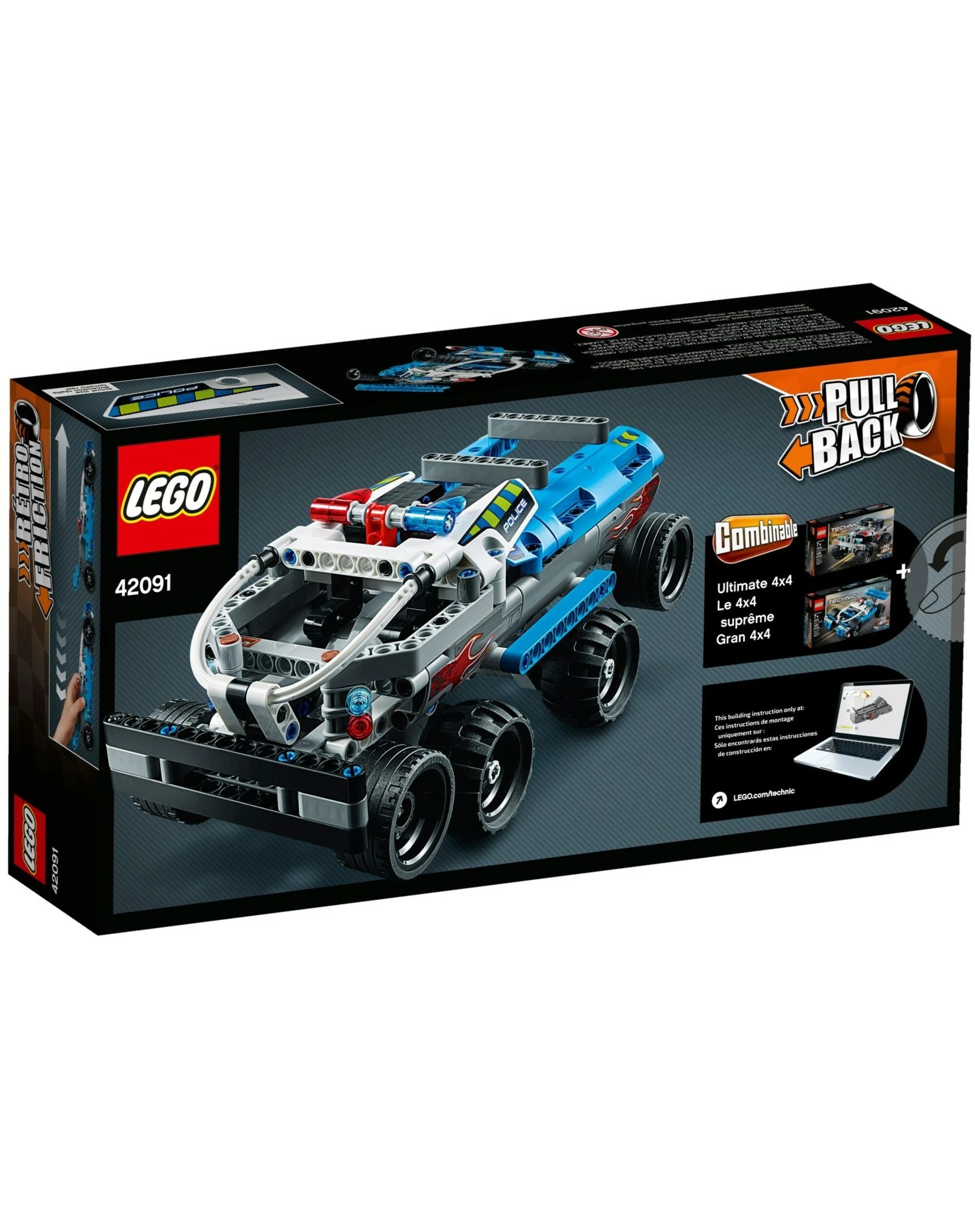 4 LEGO 42091 Technic Police Pursuit, 4 of 4