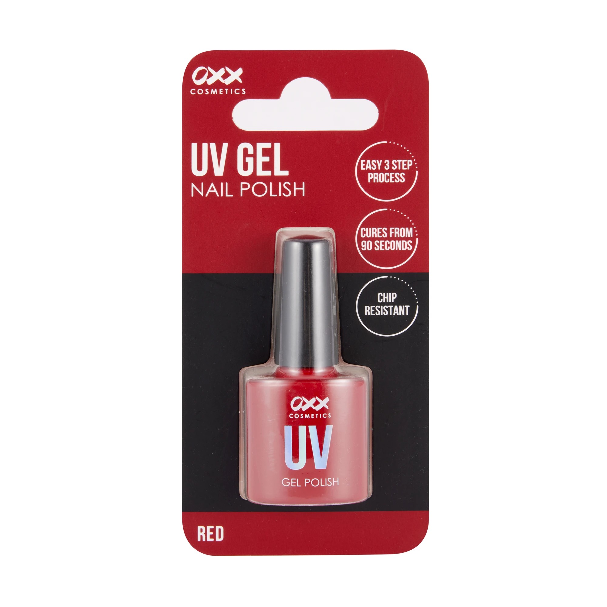 2 OXX Cosmetics UV Gel Nail Polish - Red, 2 of 5