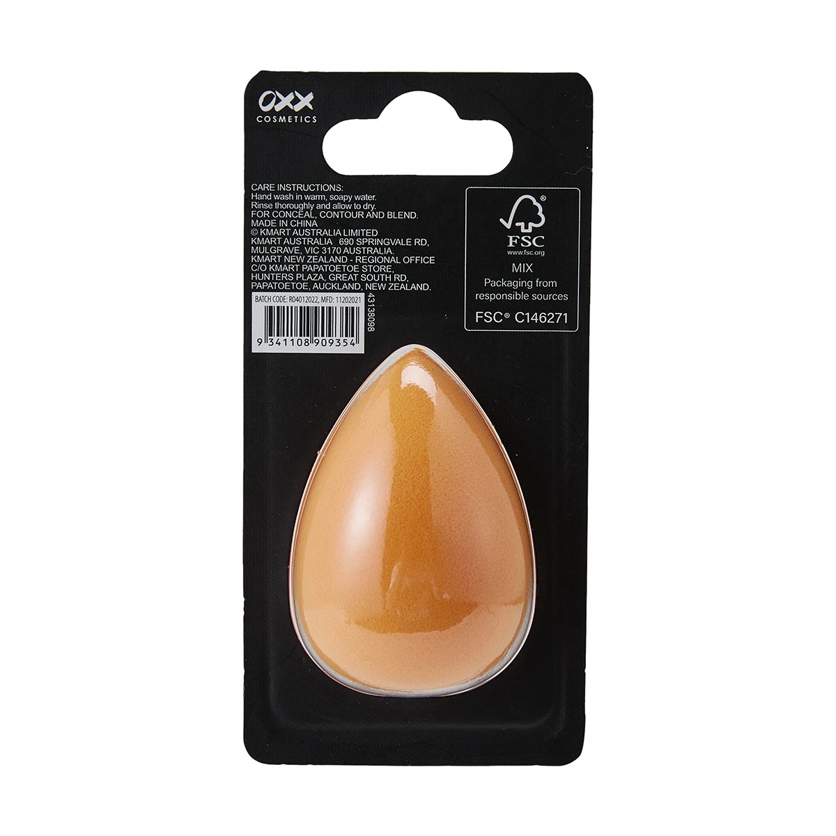 5 OXX Cosmetics Blender Sponge - Orange, 5 of 5