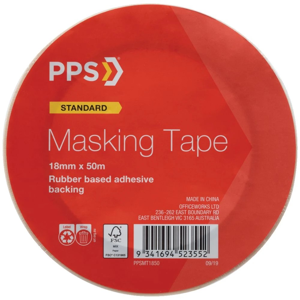 3 PPS Masking Tape 18mm x 50M, 3 of 3