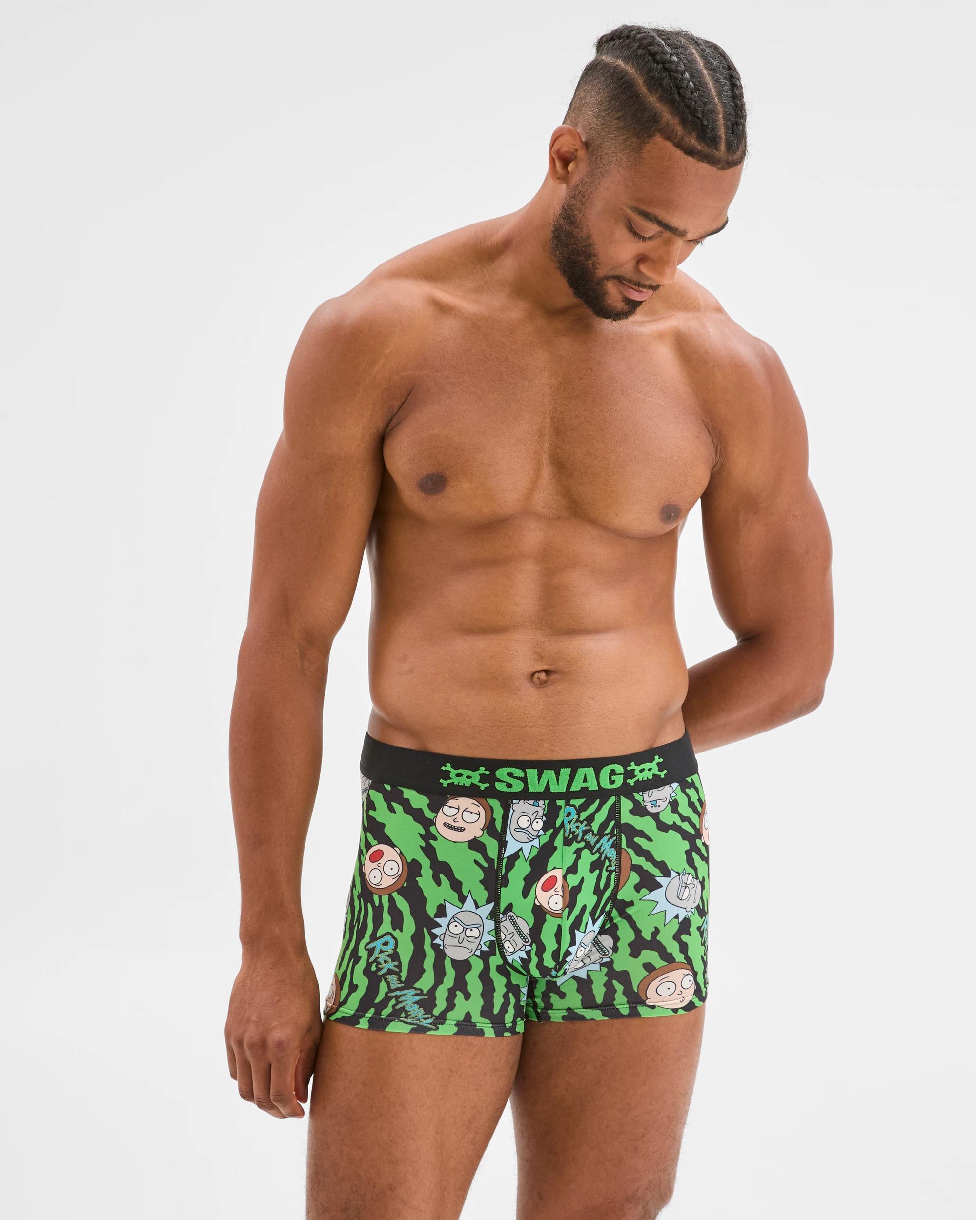 2 Target Swag Licensed Trunks - Rick And Morty GREEN, 2 of 4