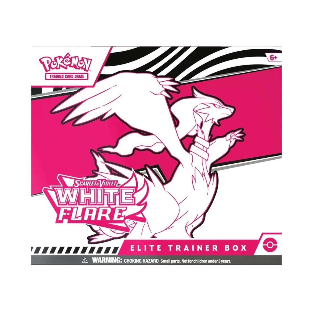 1 Pokemon Trading Card Game: Scarlet and Violet White Flare Elite Trainer Box, 1 of 6