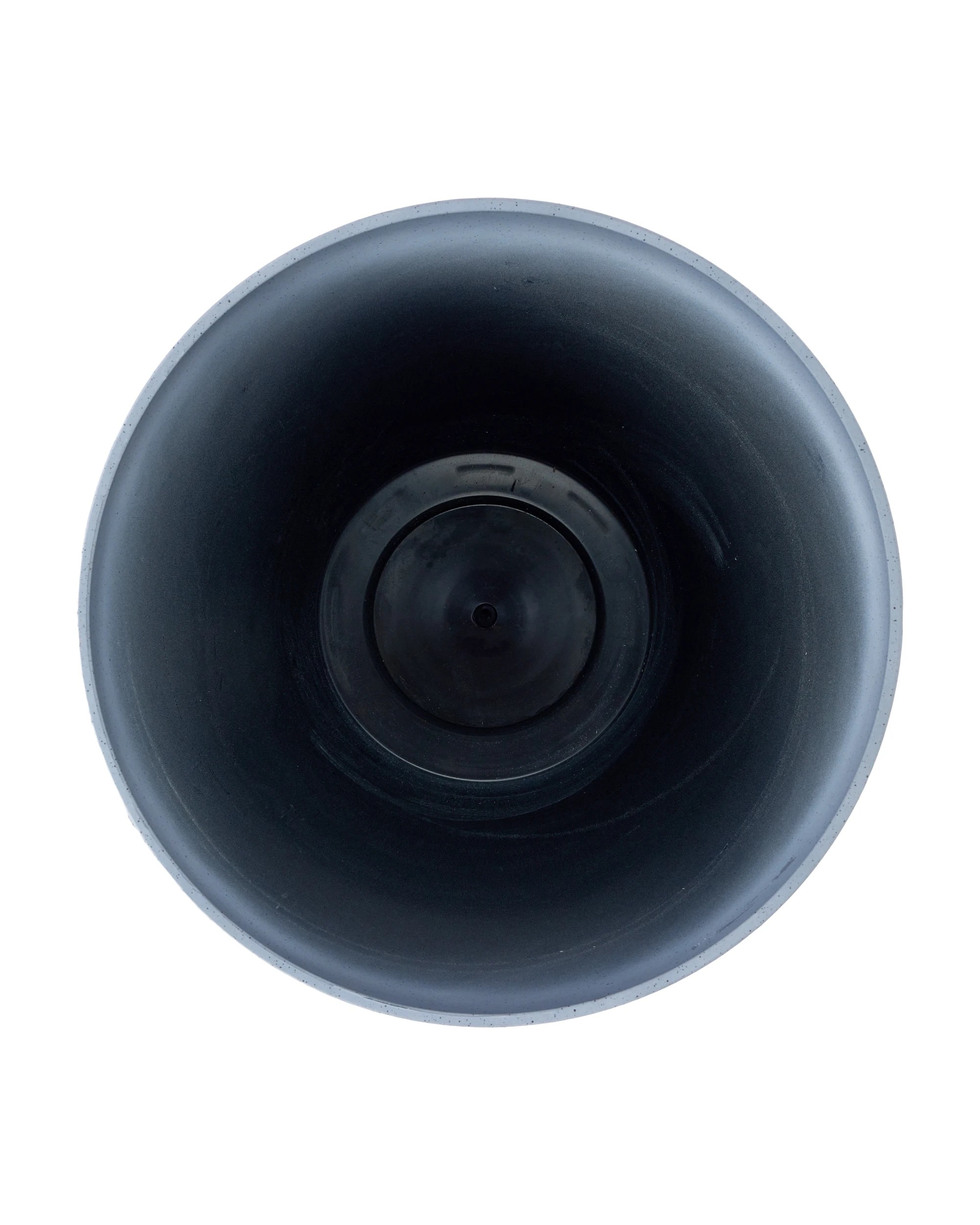 2 34cm Concrete Look Plastic Pot, 2 of 3