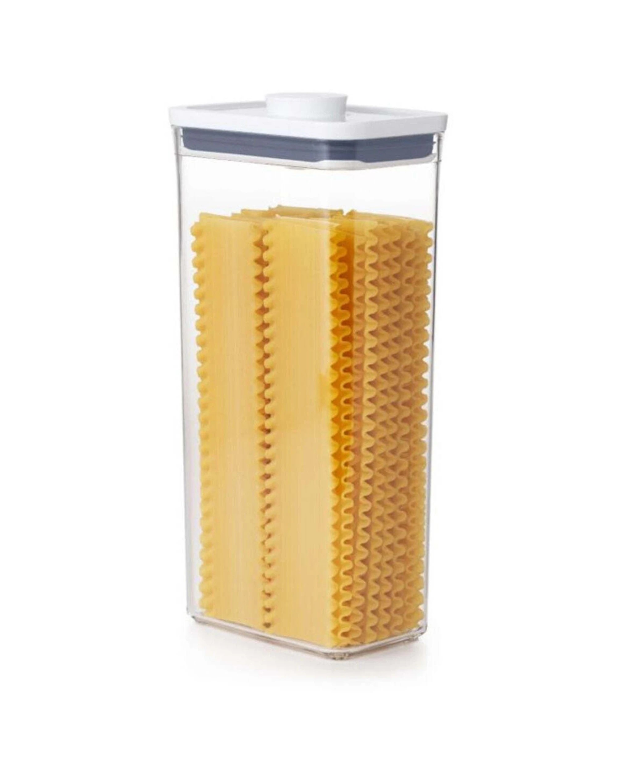 2 Oxo Good Grips Pop Rectangle Tall Food Storage Container 3.5l With Lid - Clear, 2 of 3