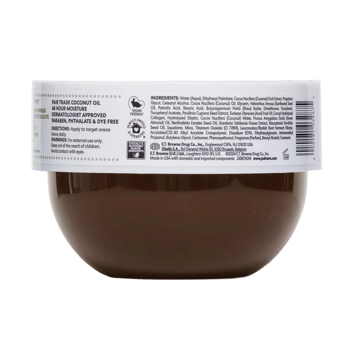 4 Palmers Coconut Oil Formula Brazilian Coco Whipped Bum, Bust and Body Cream 250g - Vitamin E, 4 of 9