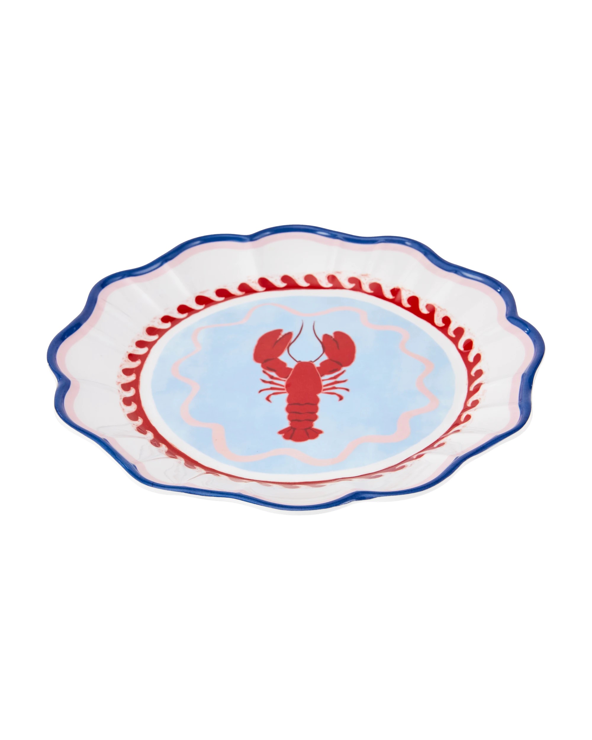 3 4 Pack Sardine Summer Dinner Plates, 3 of 7