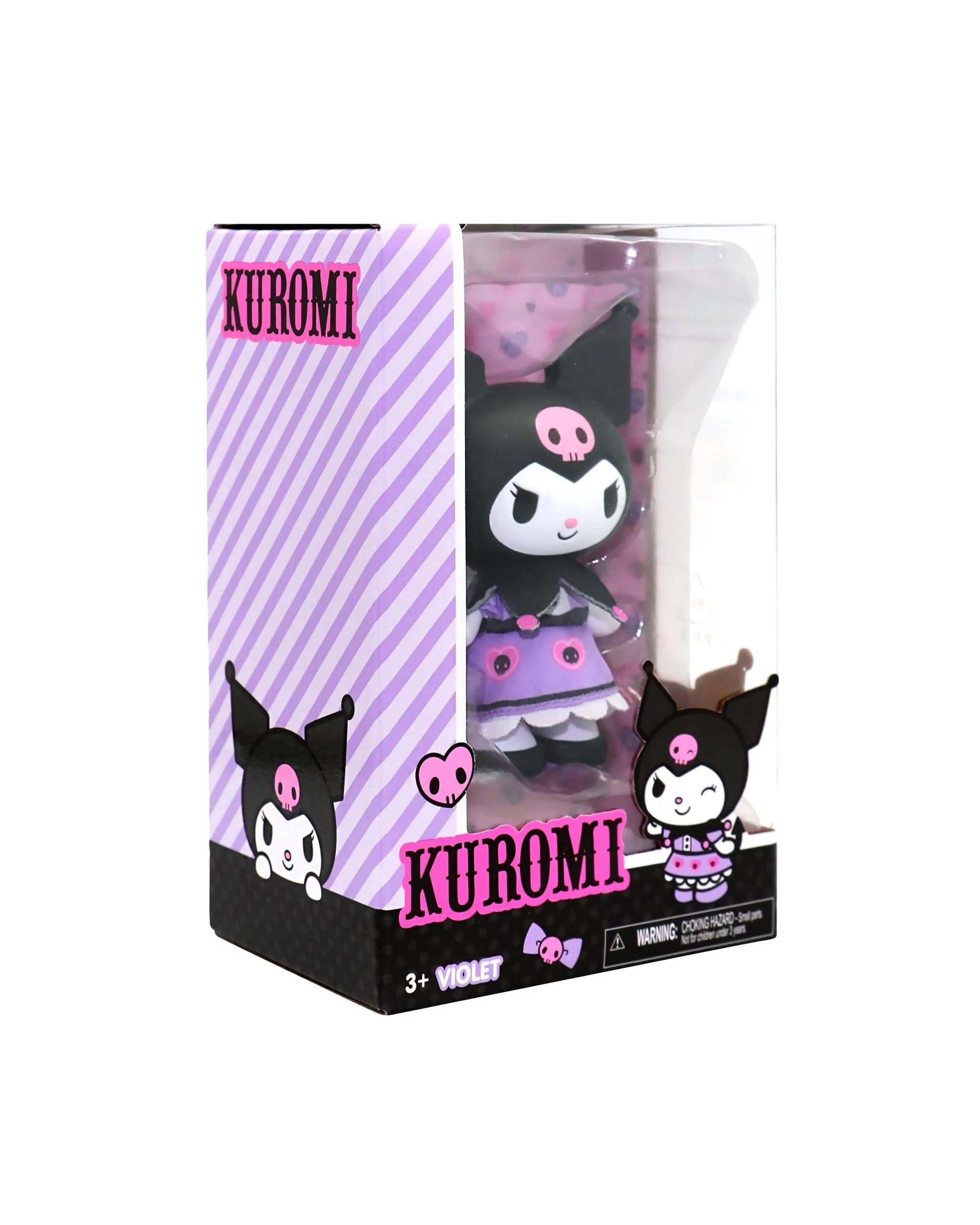3 Sanrio Kuromi Violet 4 inch Doll - Purple, 3 of 7