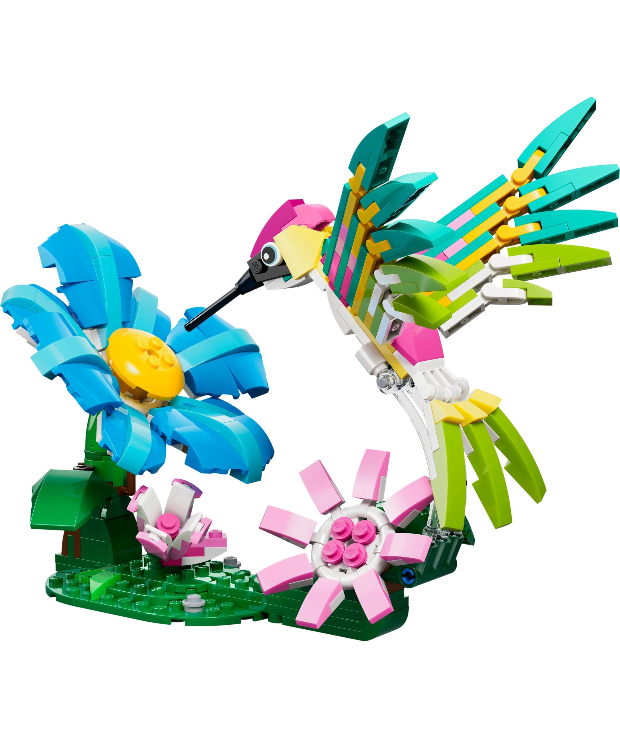 2 LEGO Creator 3 in 1 Wild Animals: Colourful Hummingbird 31384, 2 of 10