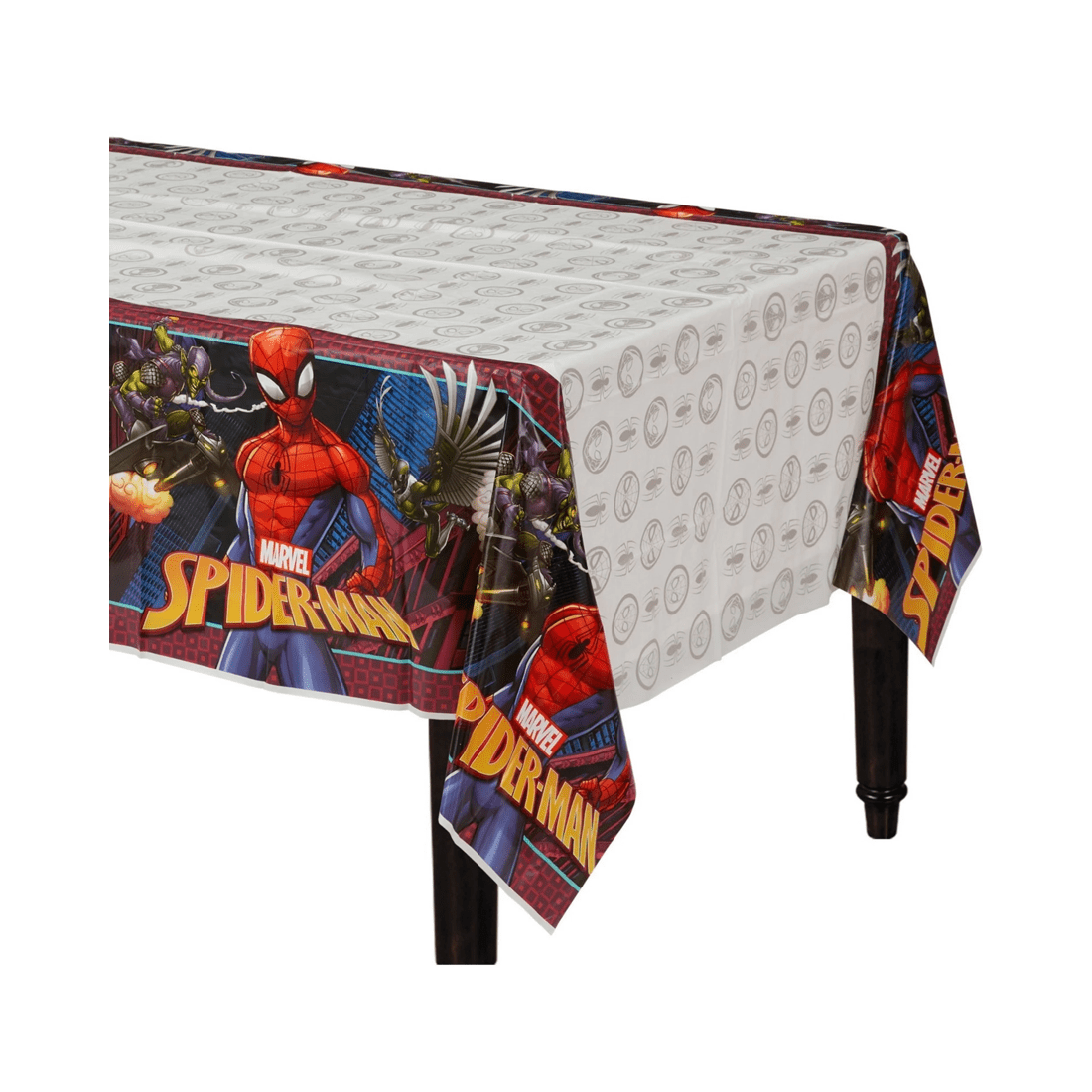 1 Amscan Spiderman Webbed Wonder Plastic Tablecloth, 1 of 1