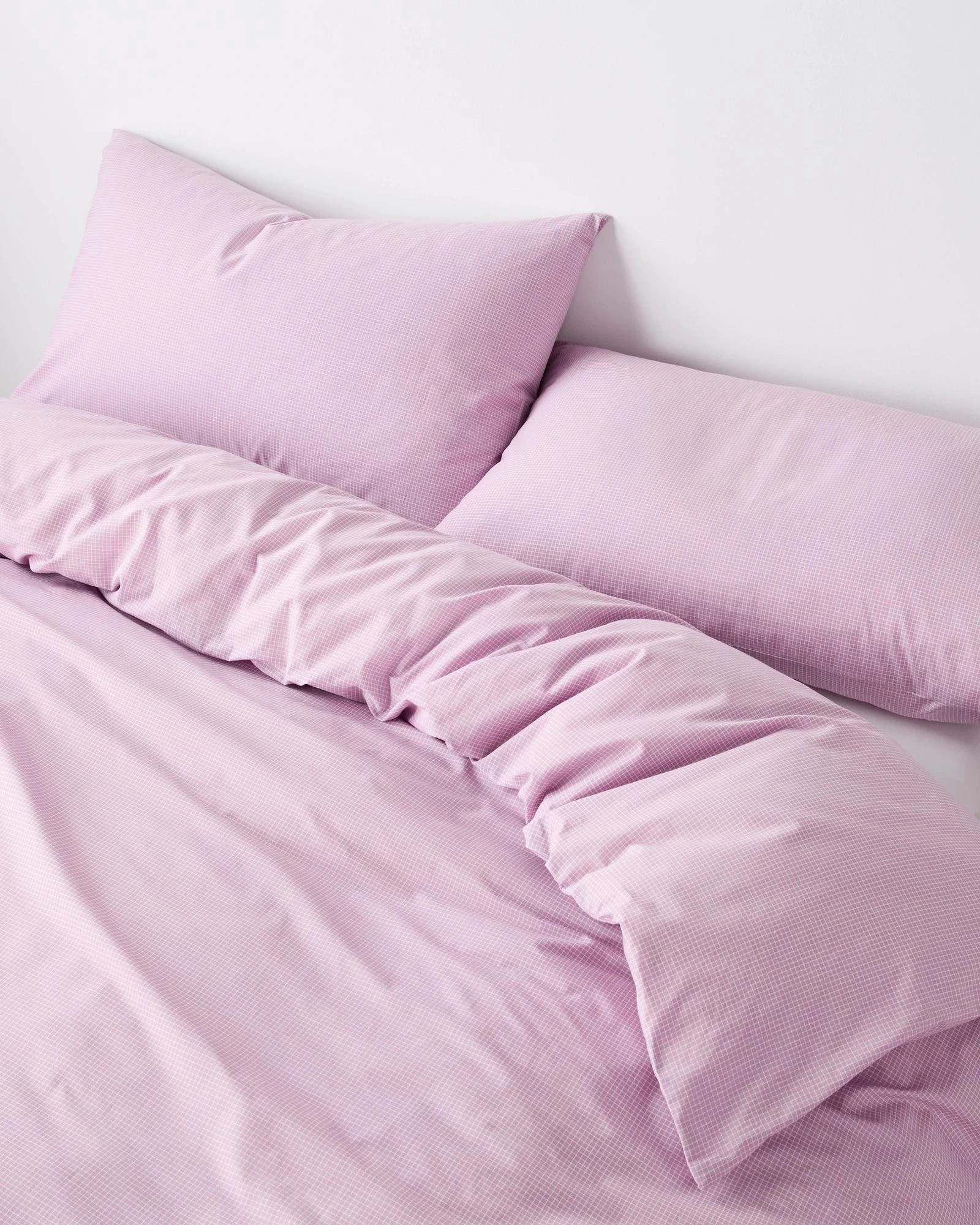 2 Target Harlow Mini Grid Cotton Quilt Cover Set - Queen Bed - Purple, 2 of 3