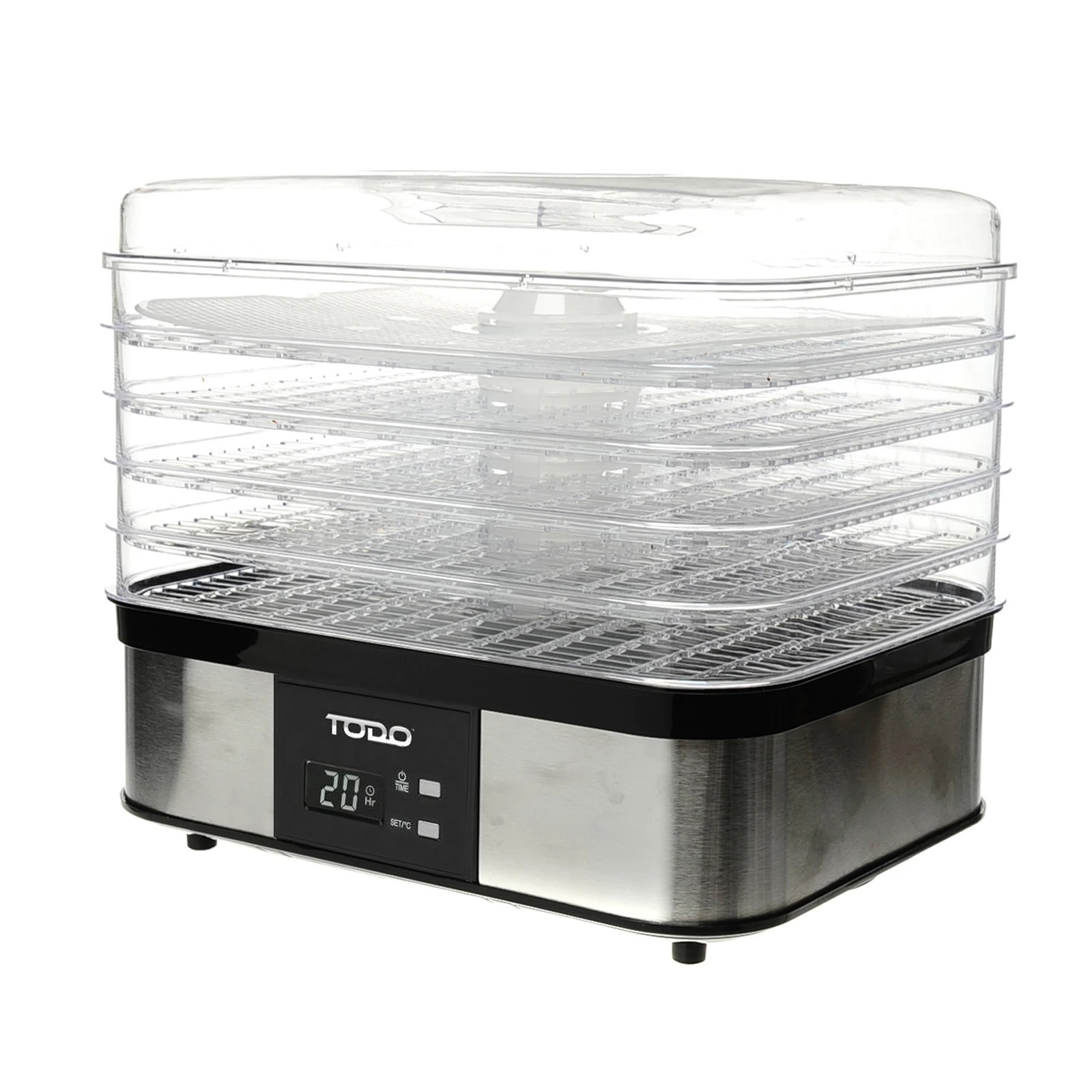 7 TODO 250W Stainless Steel Food Dehydrator Preserve Yogurt Fruit Dryer Jerky Maker, 7 of 7