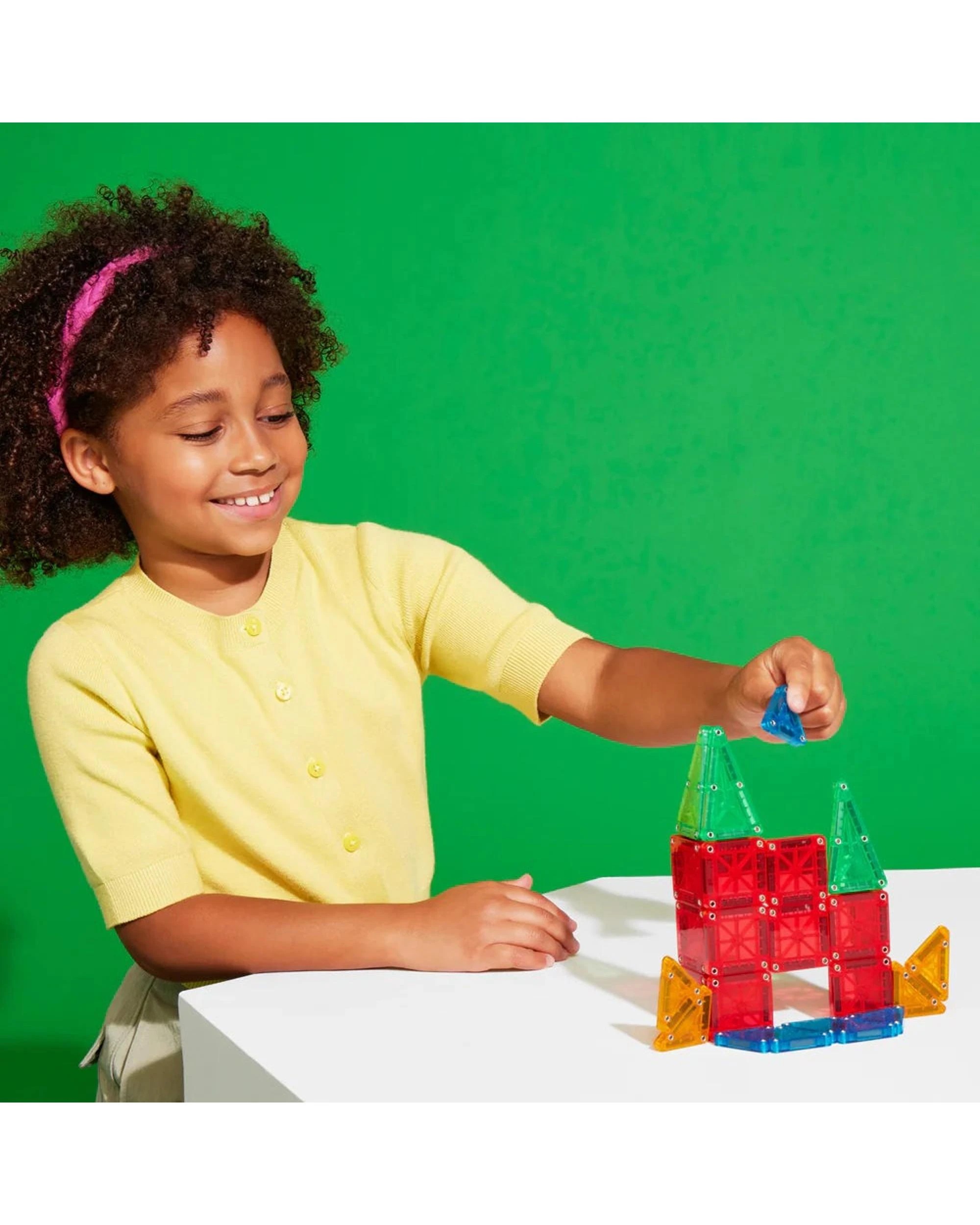 6 MAGNA-TILES MicroMAGS Travel Set 26 Piece Magnetic Construction Set, 6 of 6