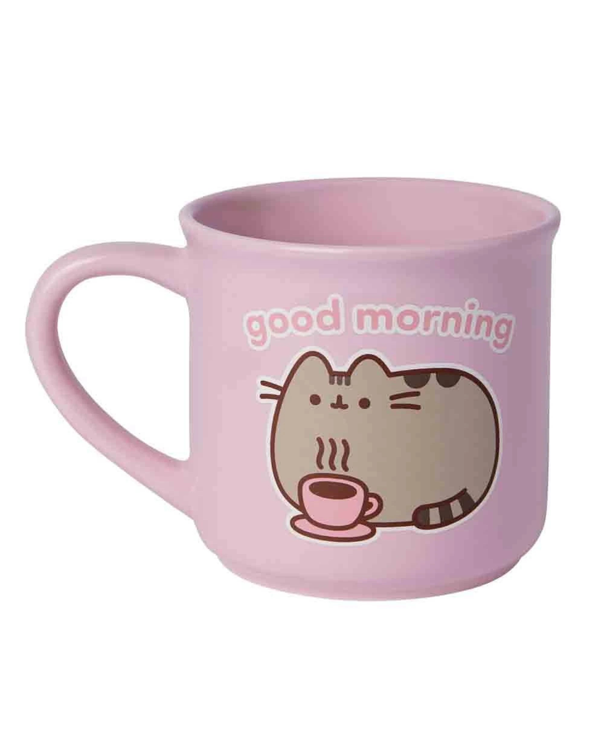 2 Pusheen Good Morning Extra Large Mug - Pink, 2 of 2