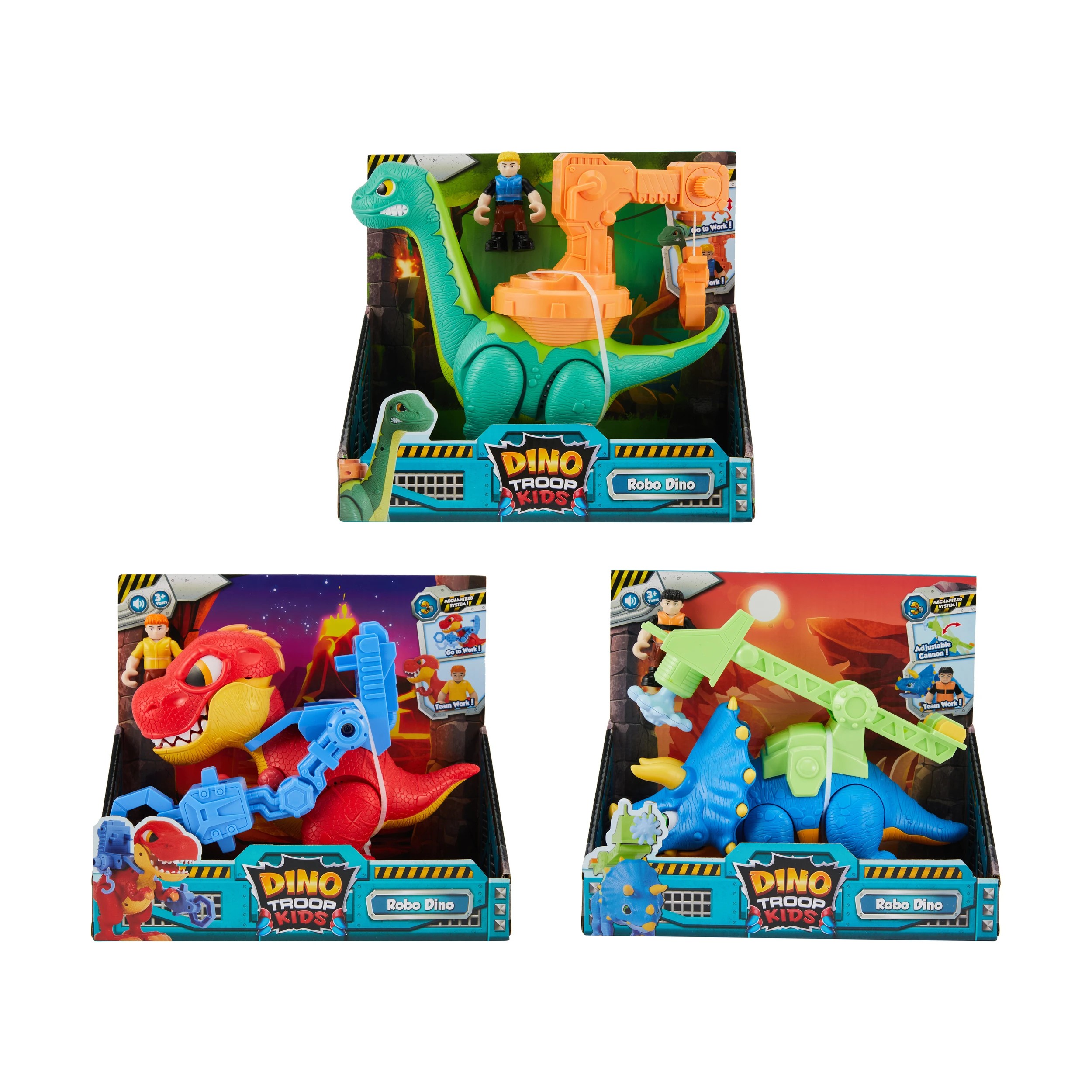 1 Dino Troop Kids Robo Dino - Assorted, 1 of 8